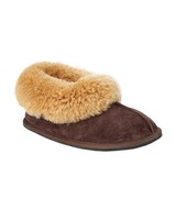 Cape Union Men's Sheepswool Classic Slippers -  chocolate