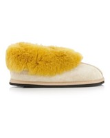 Cape Union Women's Classic Sheepswool Slippers -  camel