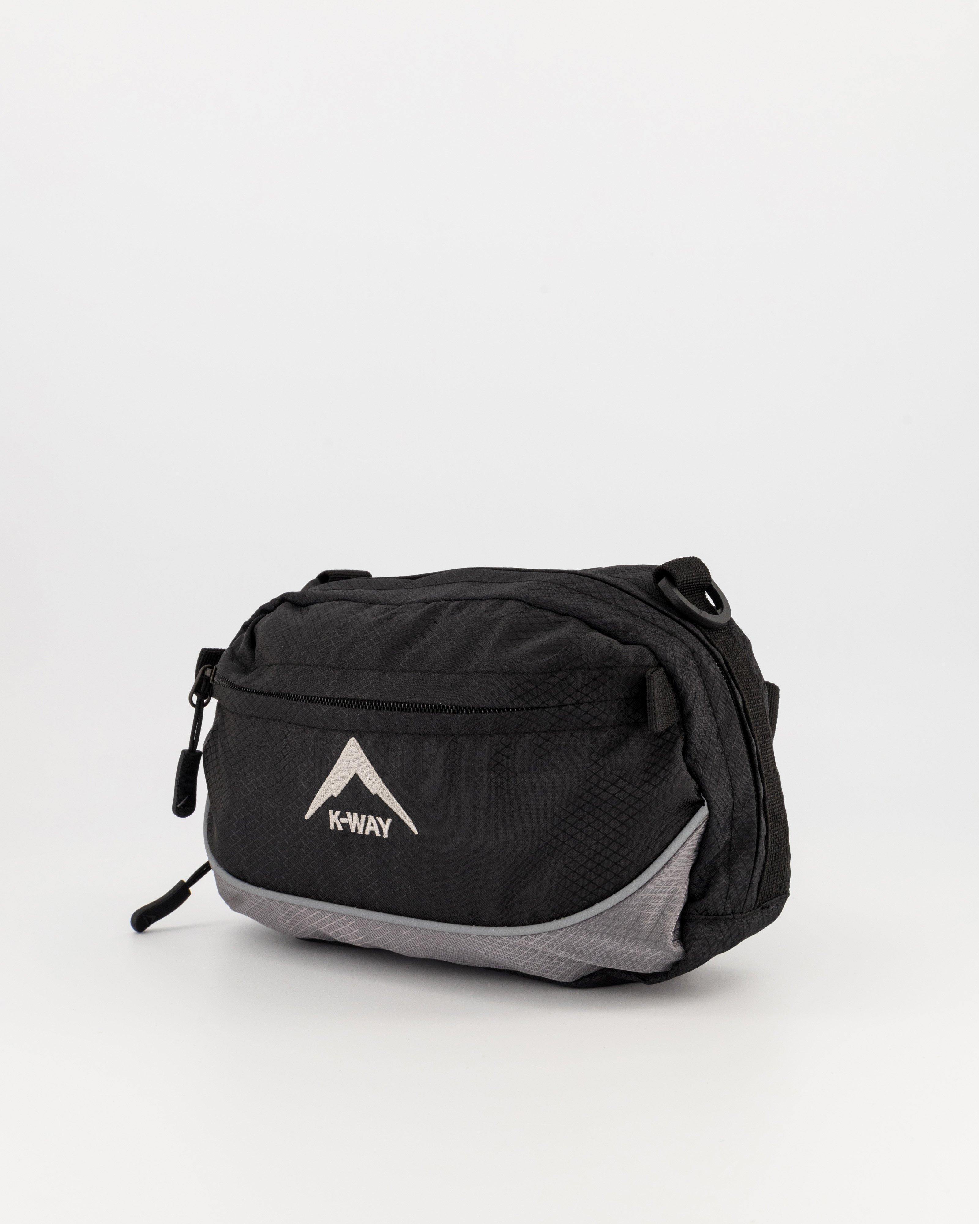 K-Way Sprint 3 Bum Bag -  Black