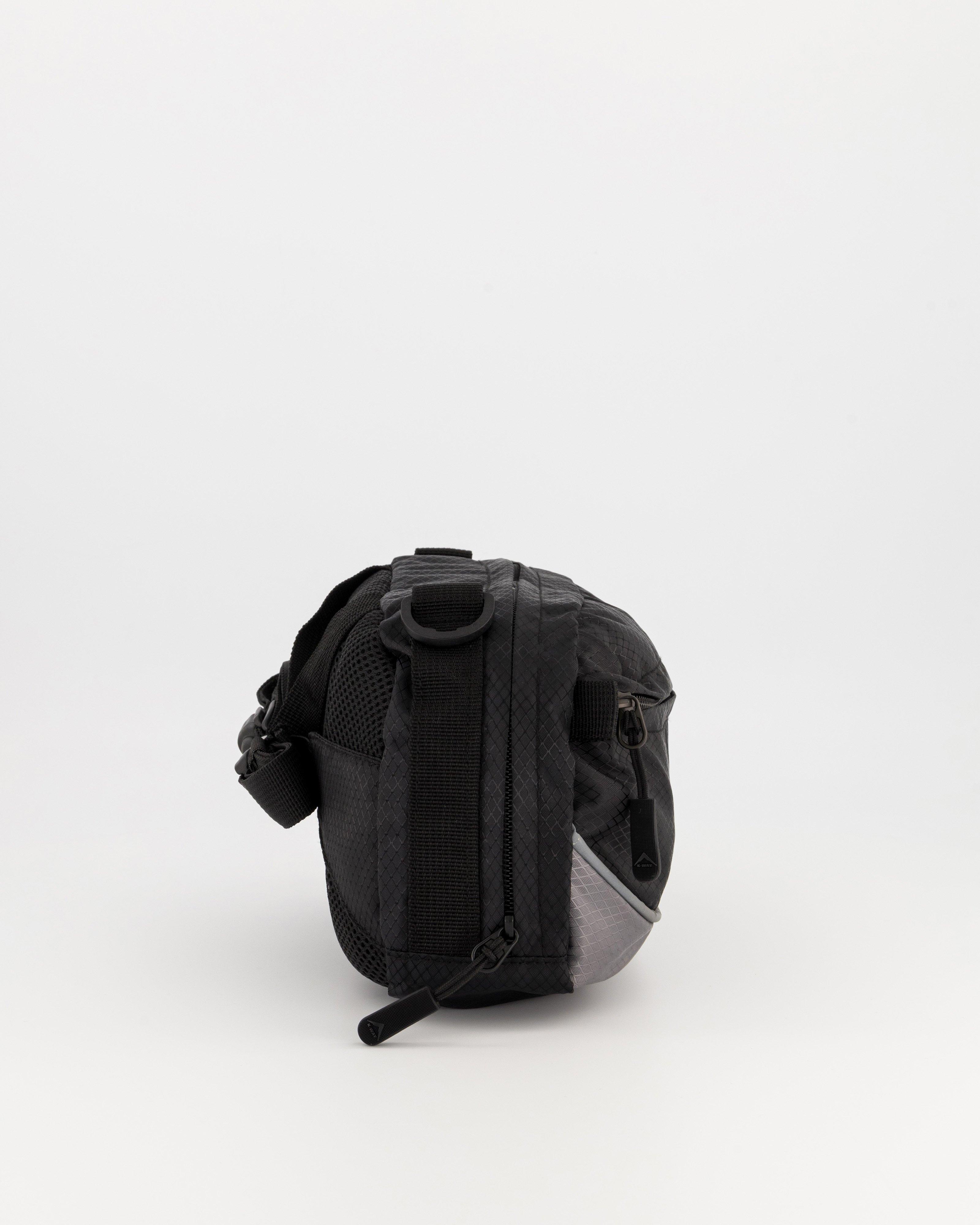 K-Way Sprint 3 Bum Bag -  Black