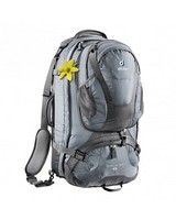 Deuter Traveller 60 + 10 SL Backpack -  black-turquoise