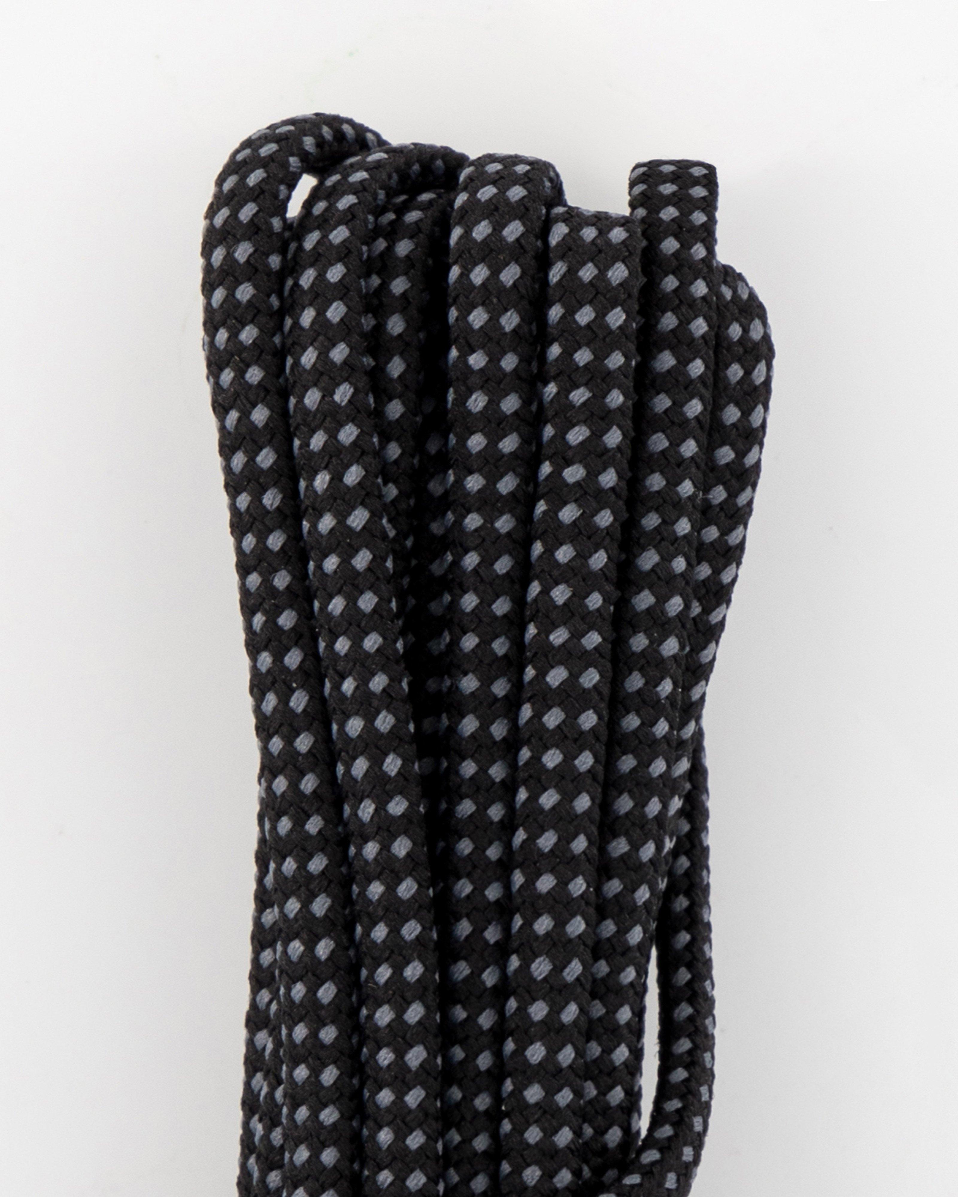 Tobby 180cm Outdoor Light Laces -  Black/Grey