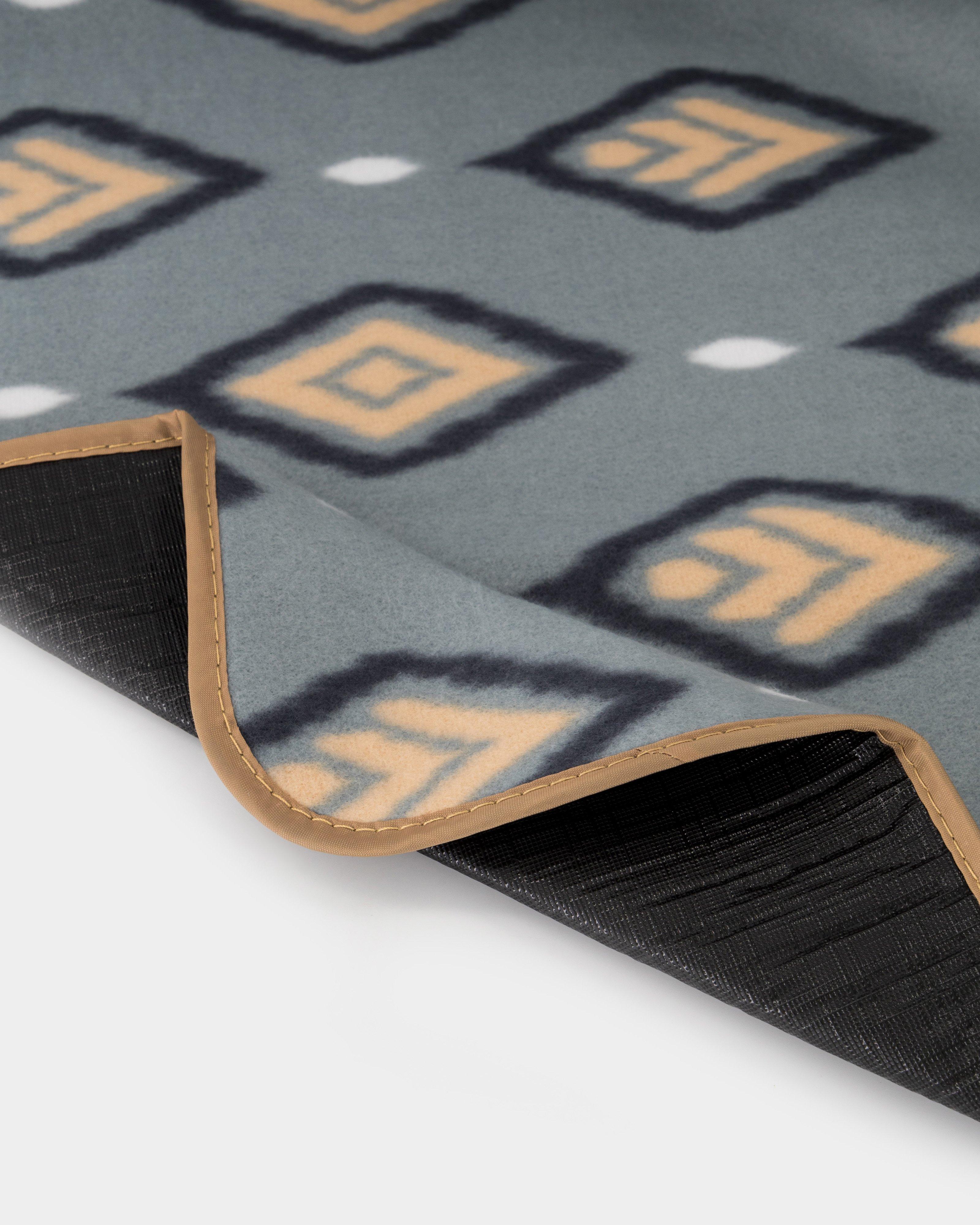 Cape Union Picnic Roll-Up Rug -  Grey