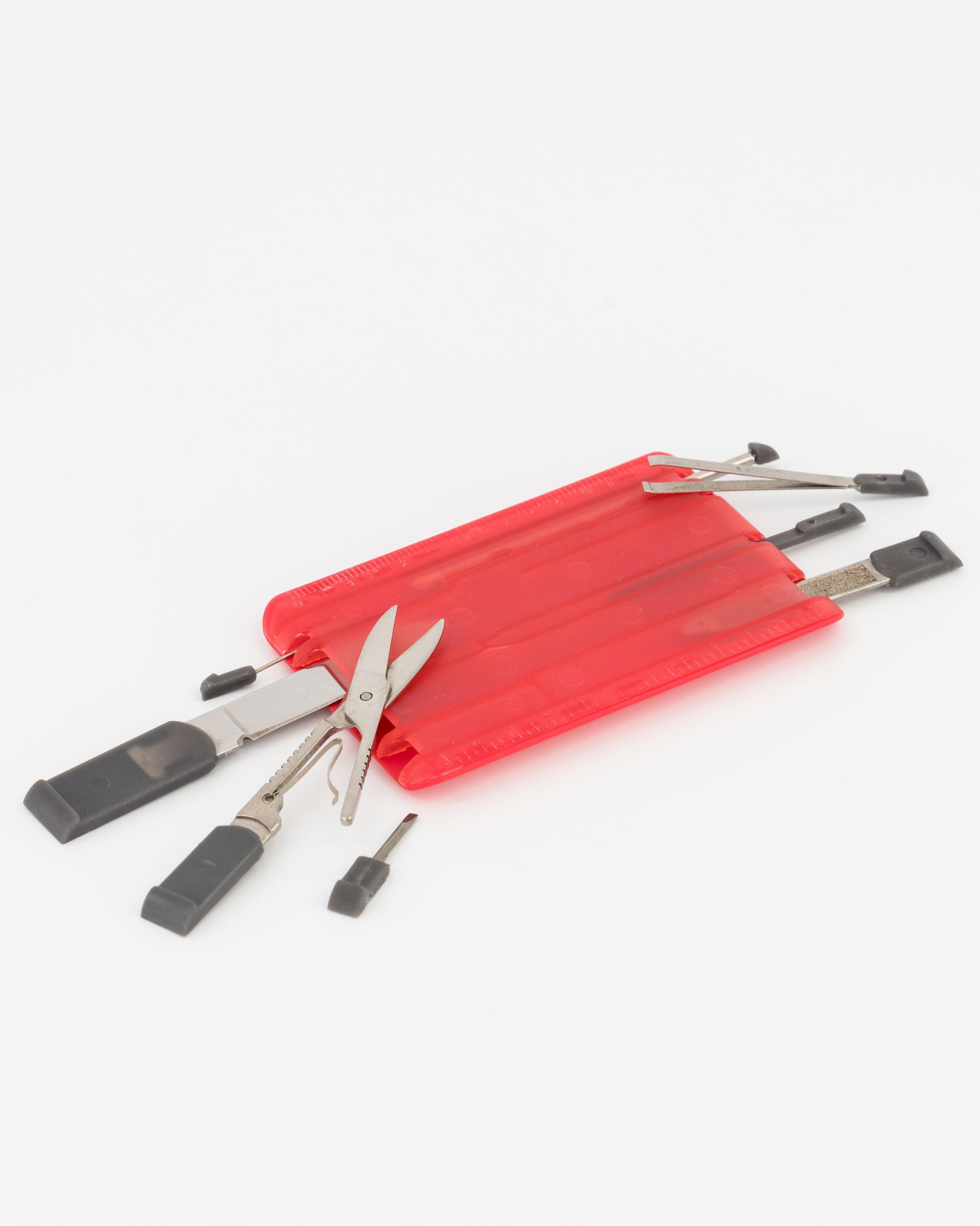 UltraTool Credit Card Multi-Tool -  Red