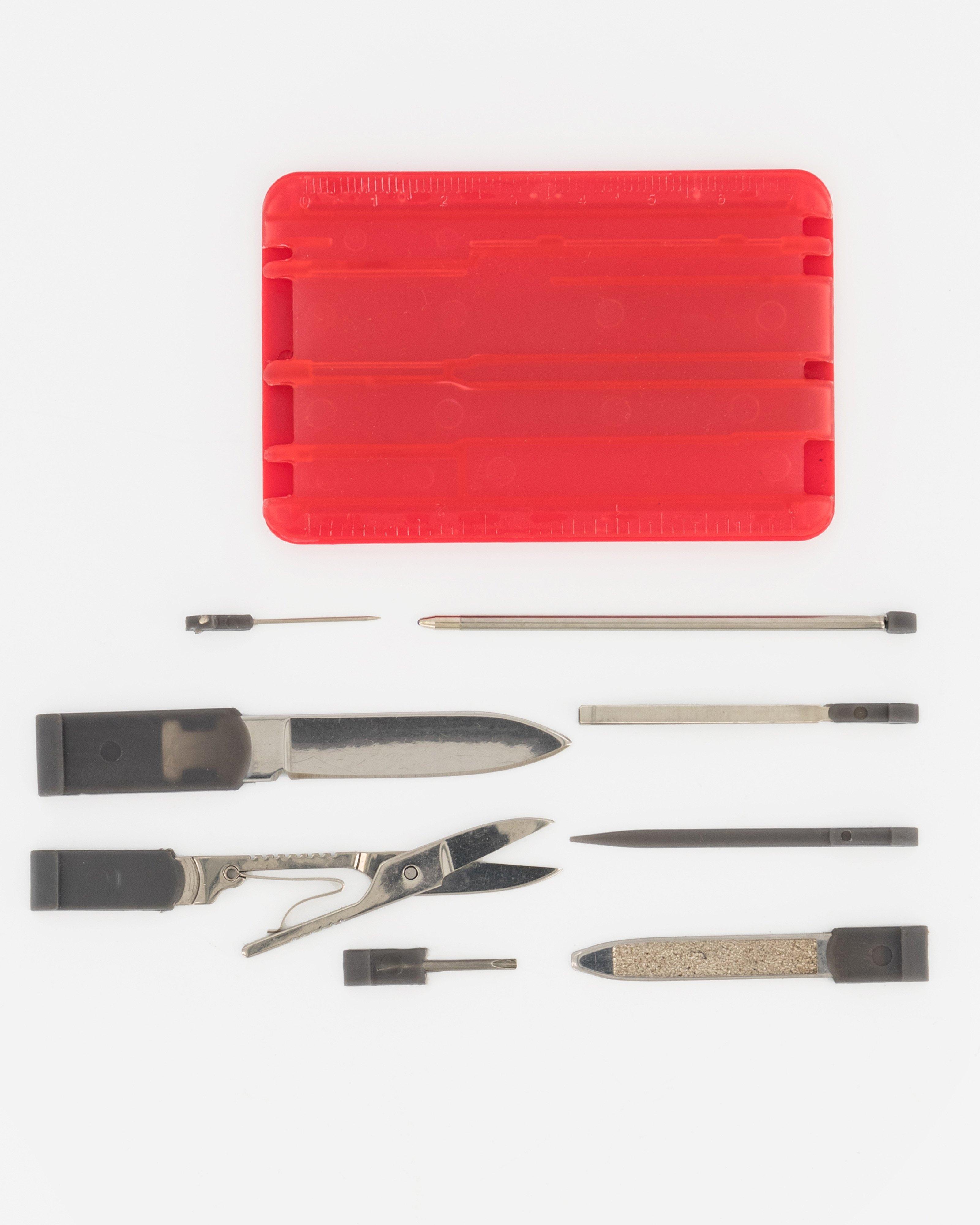 UltraTool Credit Card Multi-Tool -  Red