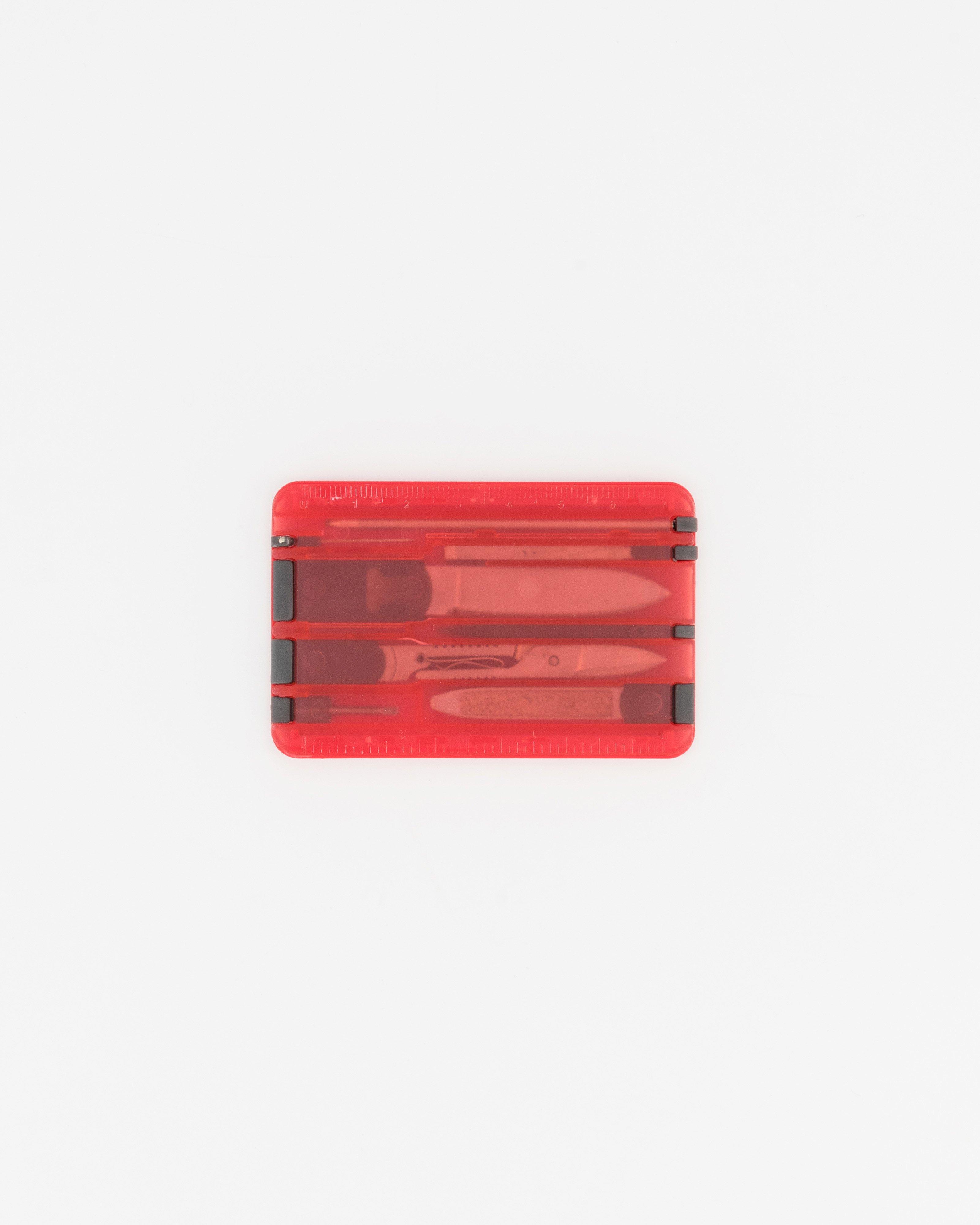 UltraTool Credit Card Multi-Tool -  Red