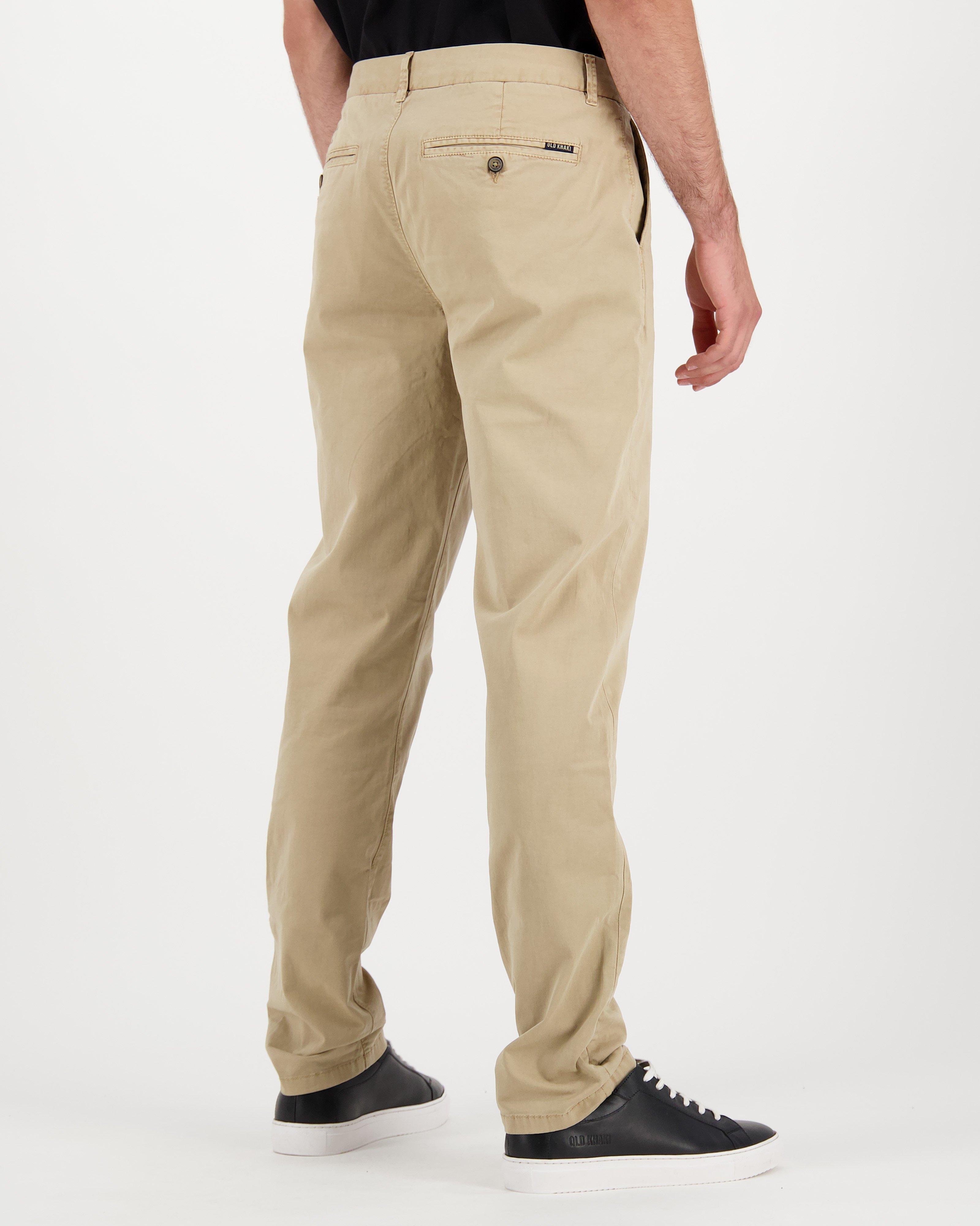 Men's Jared Tapered Slim Chinos -  Khaki