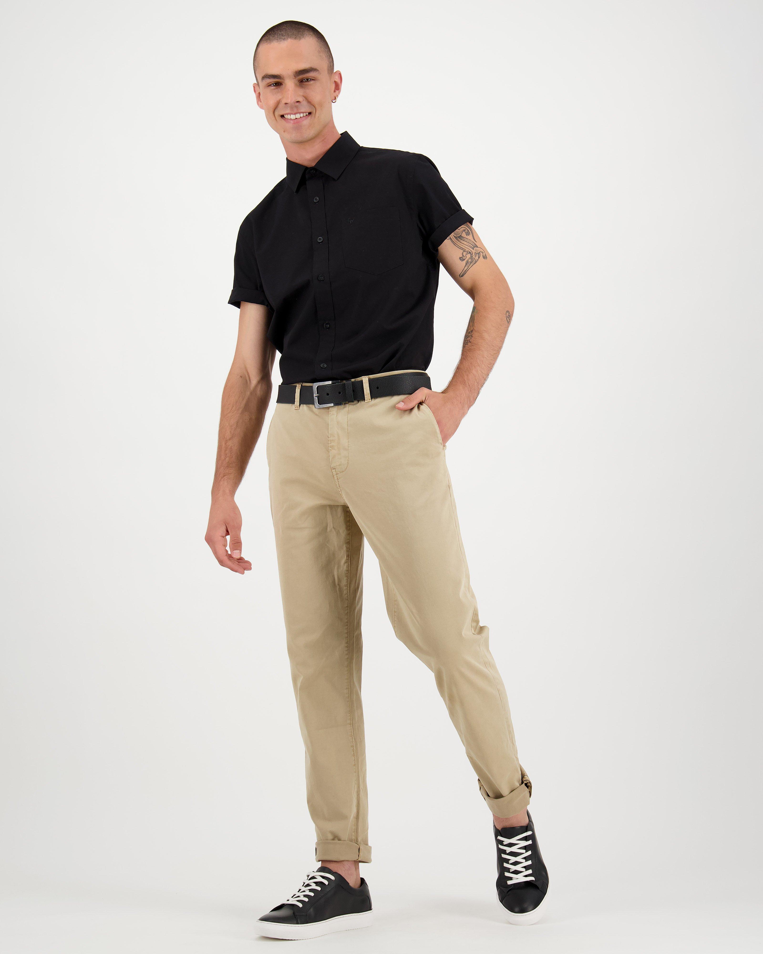 Men's Jared Tapered Slim Chinos -  Khaki