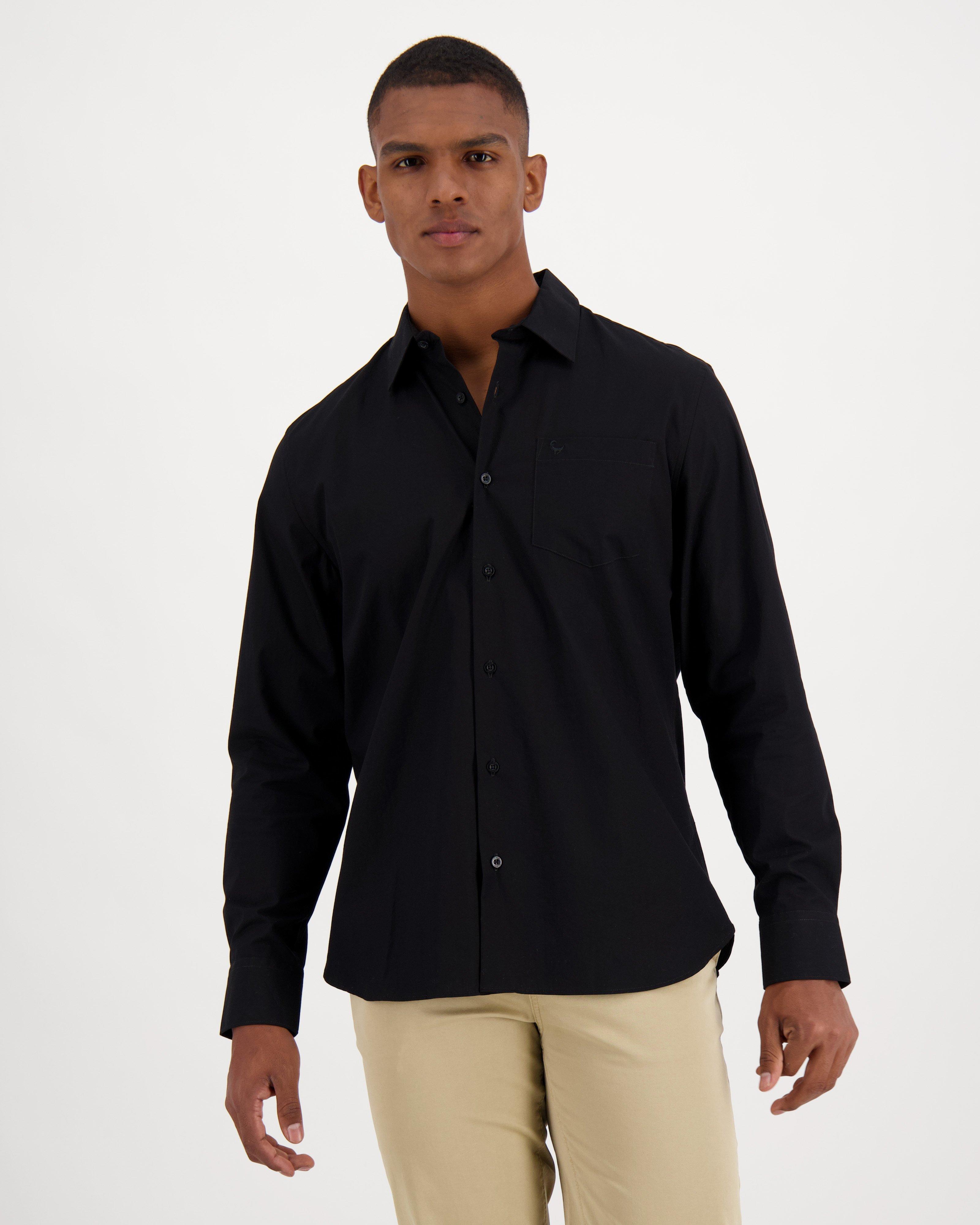 Old Khaki Men’s Andy Regular Fit Shirt -  Black