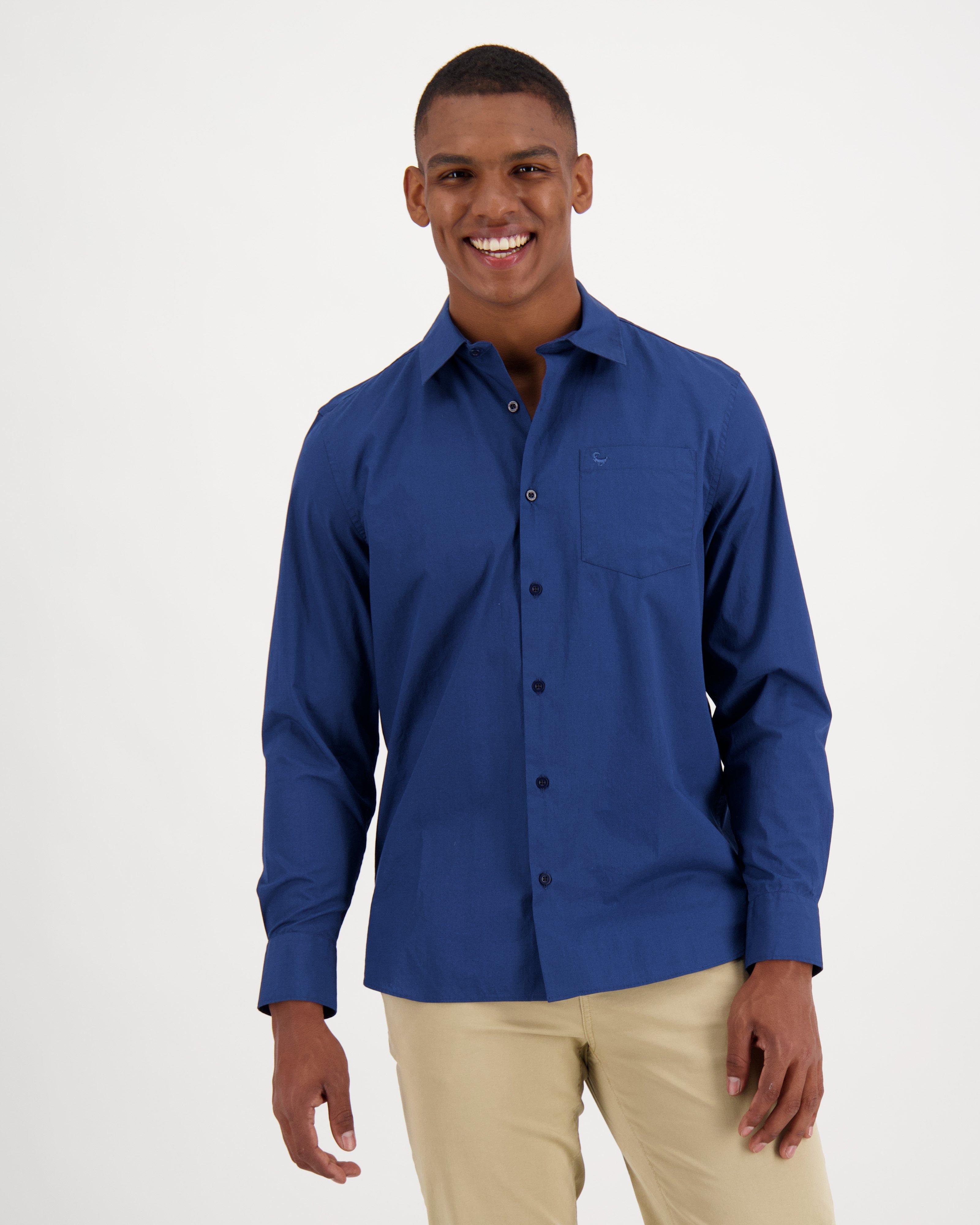 Old Khaki Men’s Andy Regular Fit Shirt -  Navy