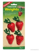 Coghlans Tablecloth Weights -  red