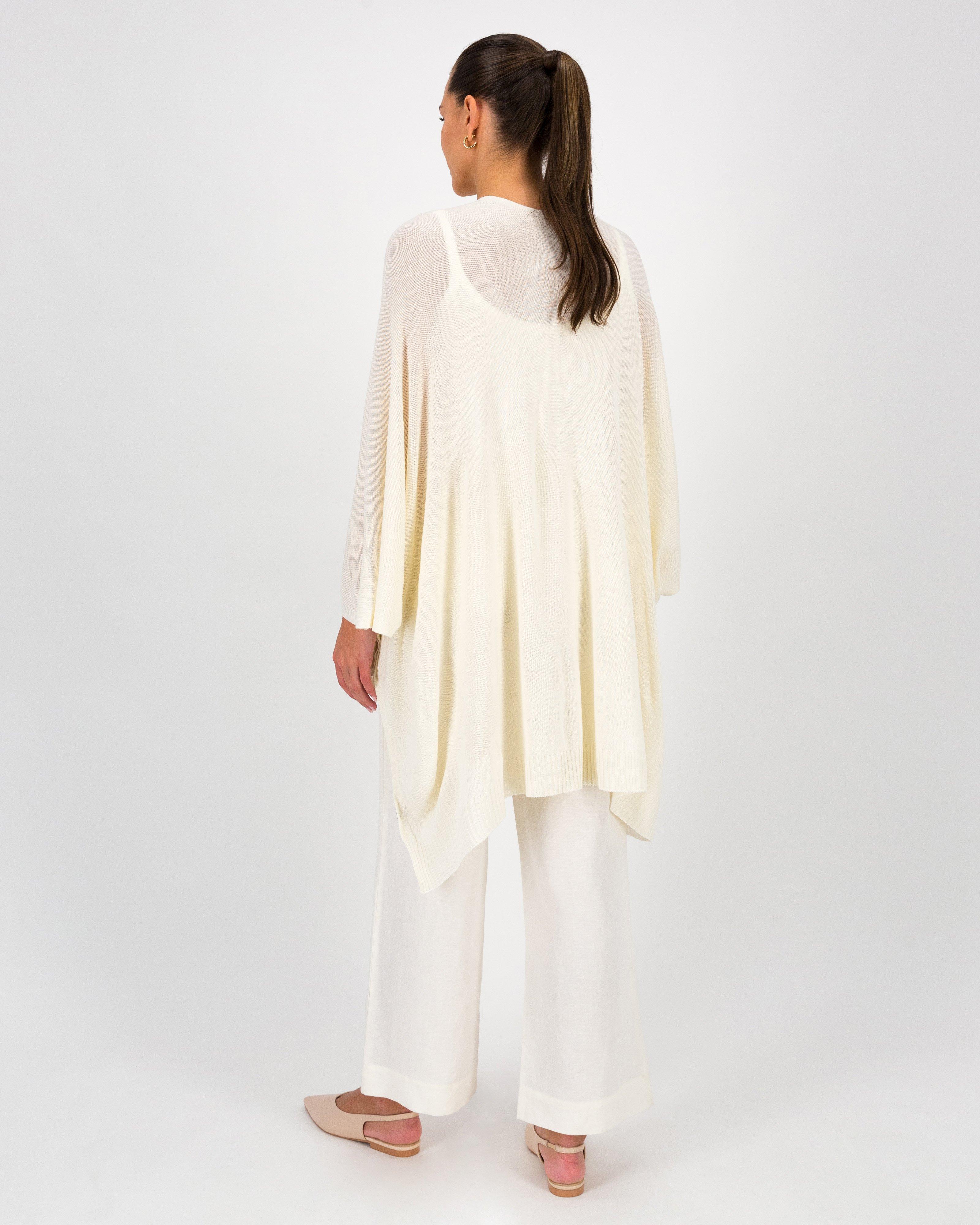 Posey Knitted Kimono -  Milk