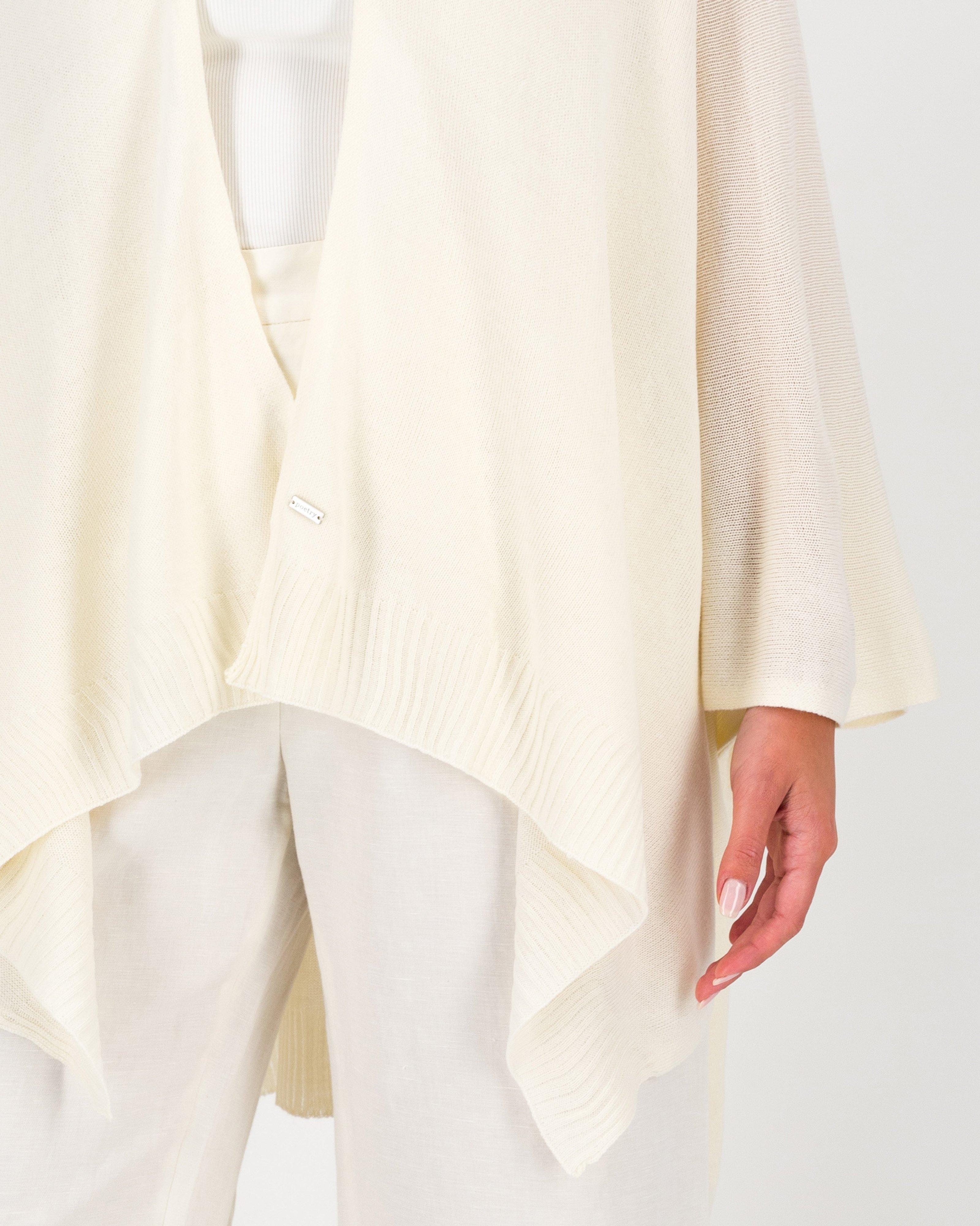 Posey Knitted Kimono -  Milk