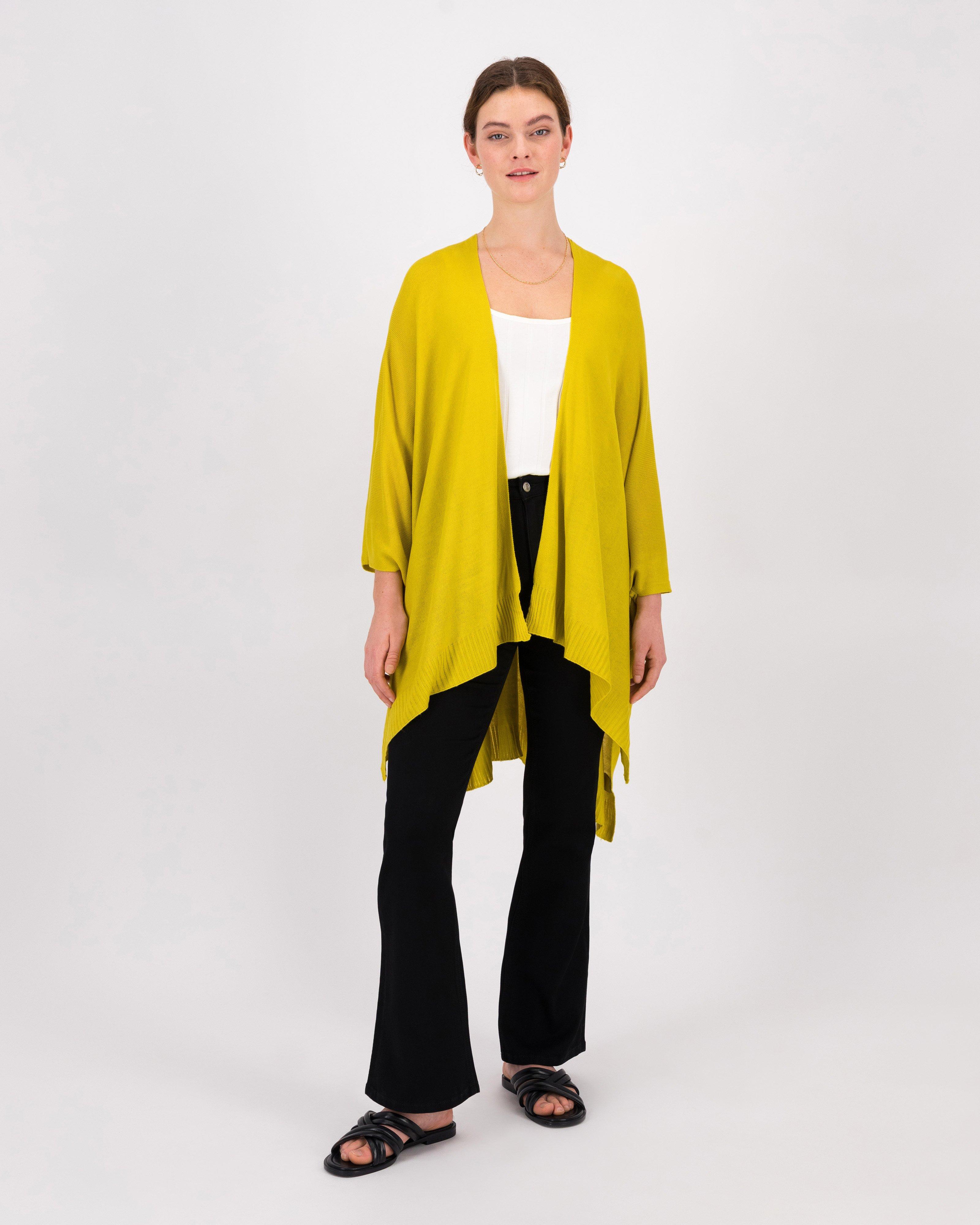 GATHERED POPLIN KIMONO