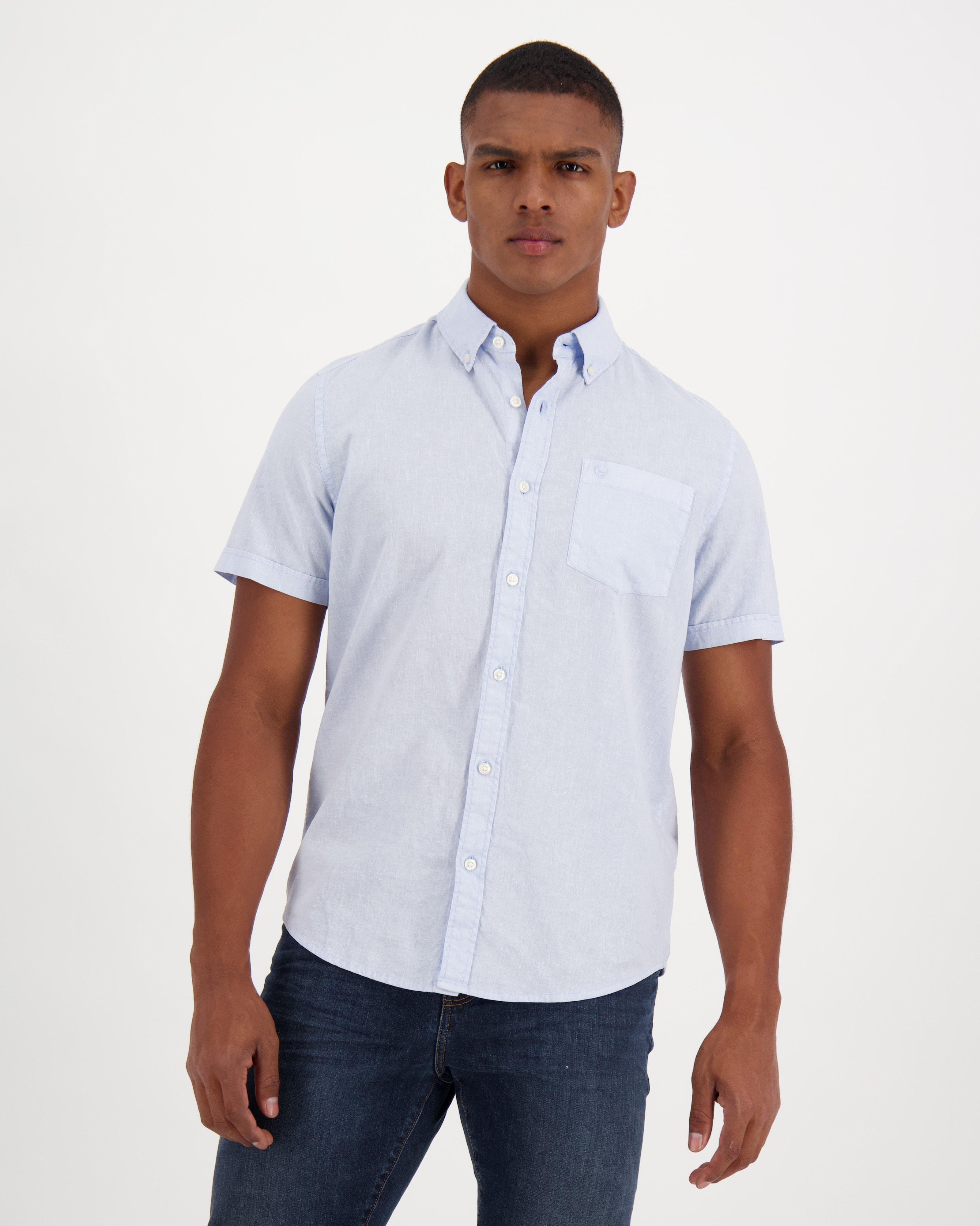 Men's Gabe Regular Fit Shirt -  Light Blue