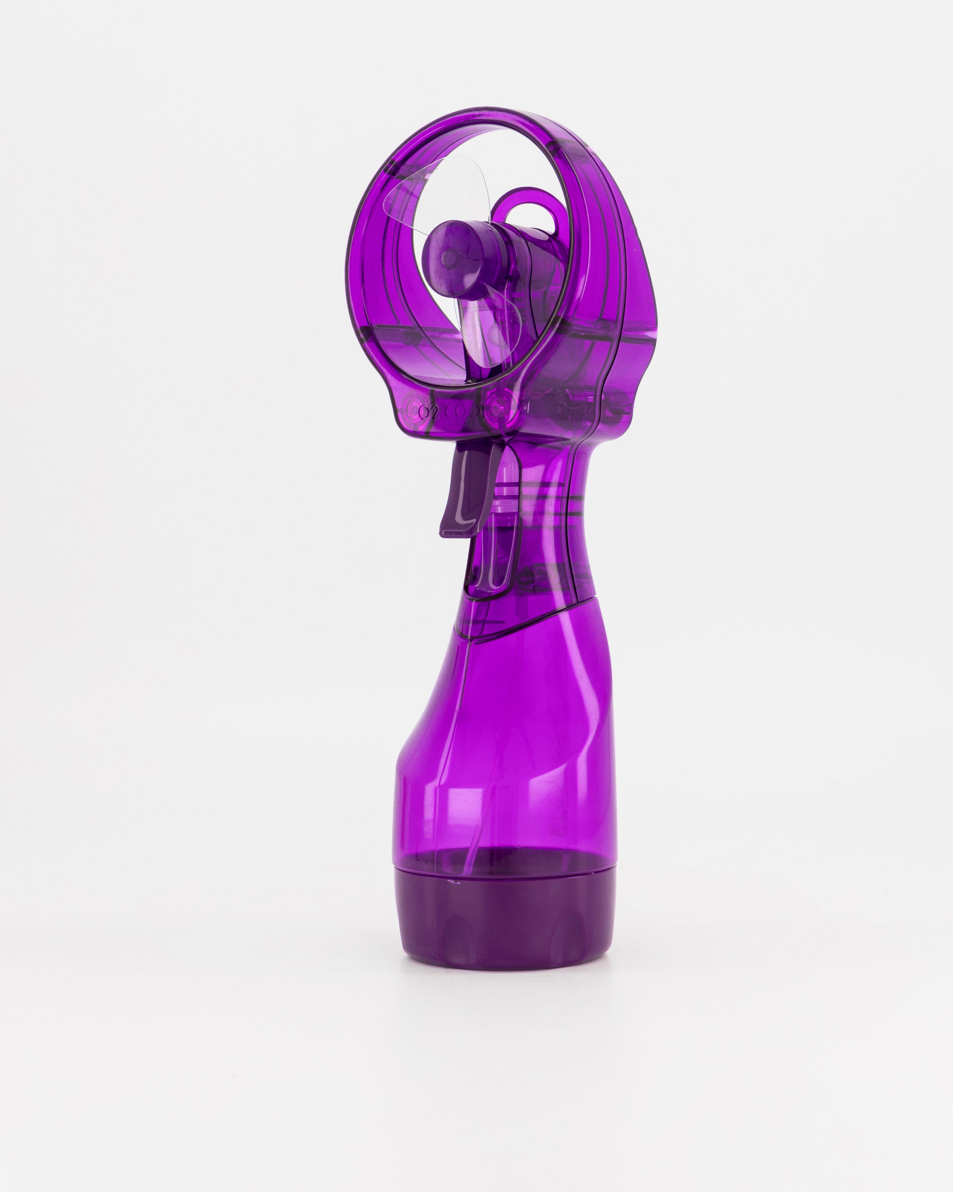 O2 Cool Deluxe Water Misting Fan -  Purple