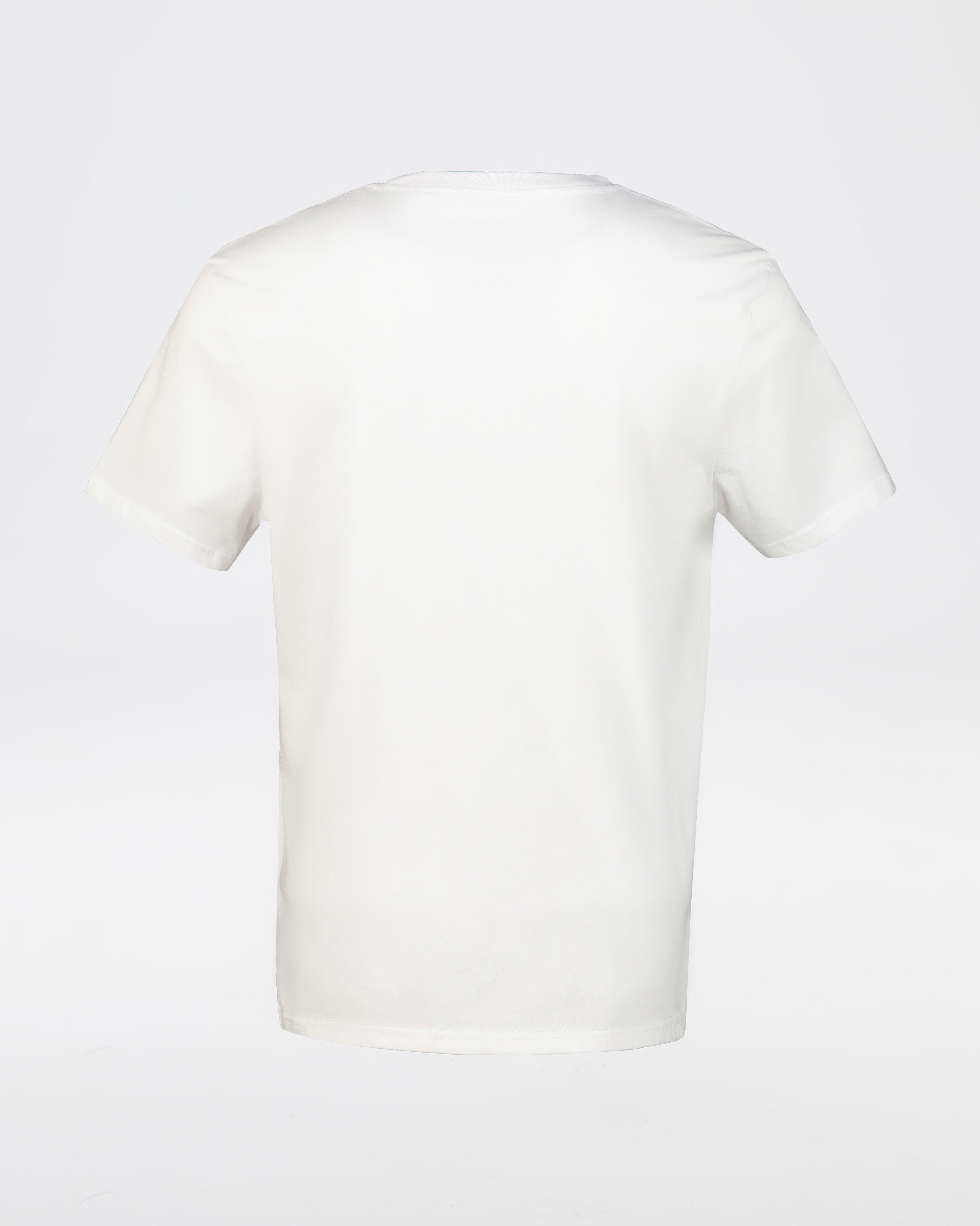 K-Way Elements Men’s Short Sleeve T-shirt -  White