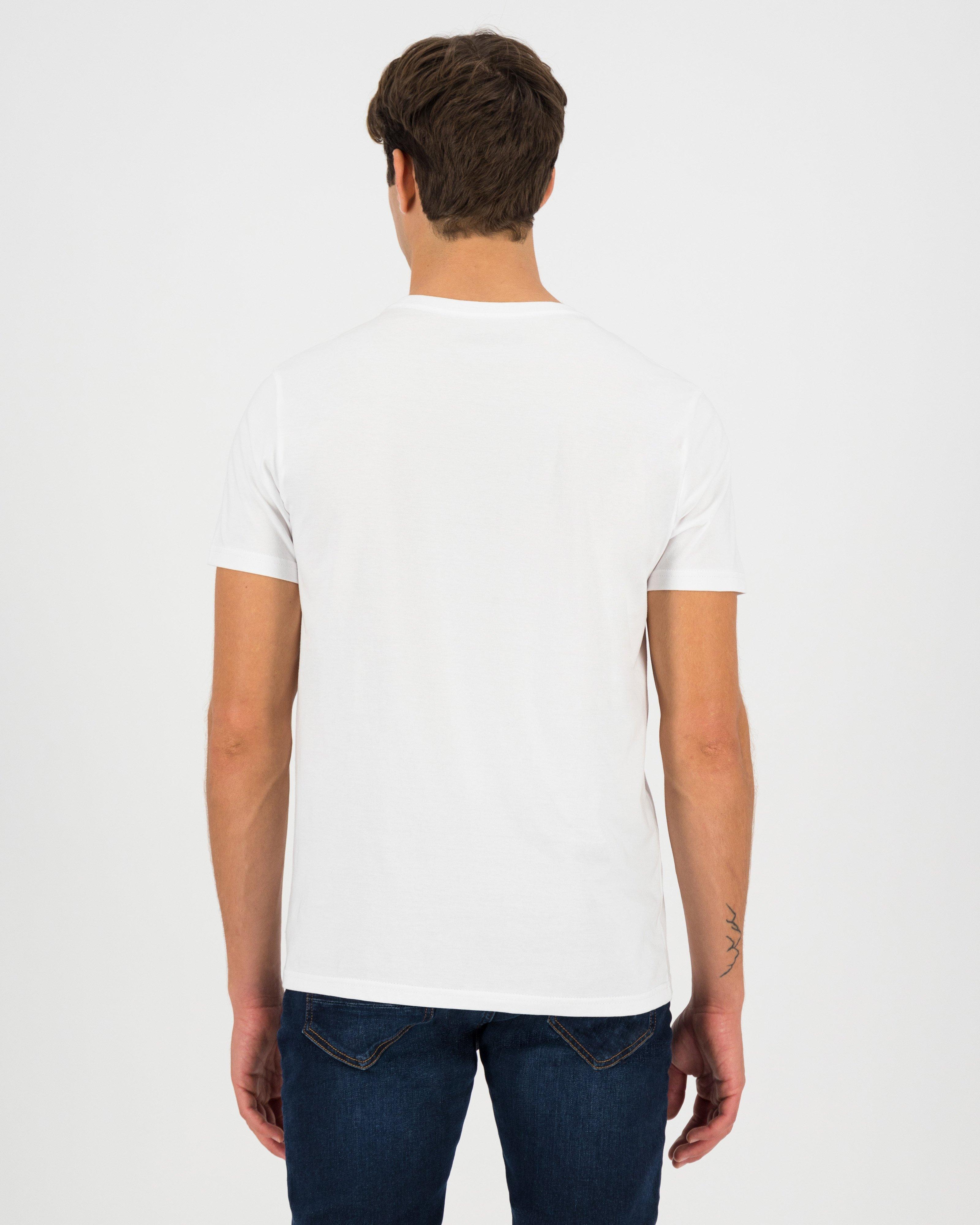 Men's Neil Standard Fit T-Shirt -  White