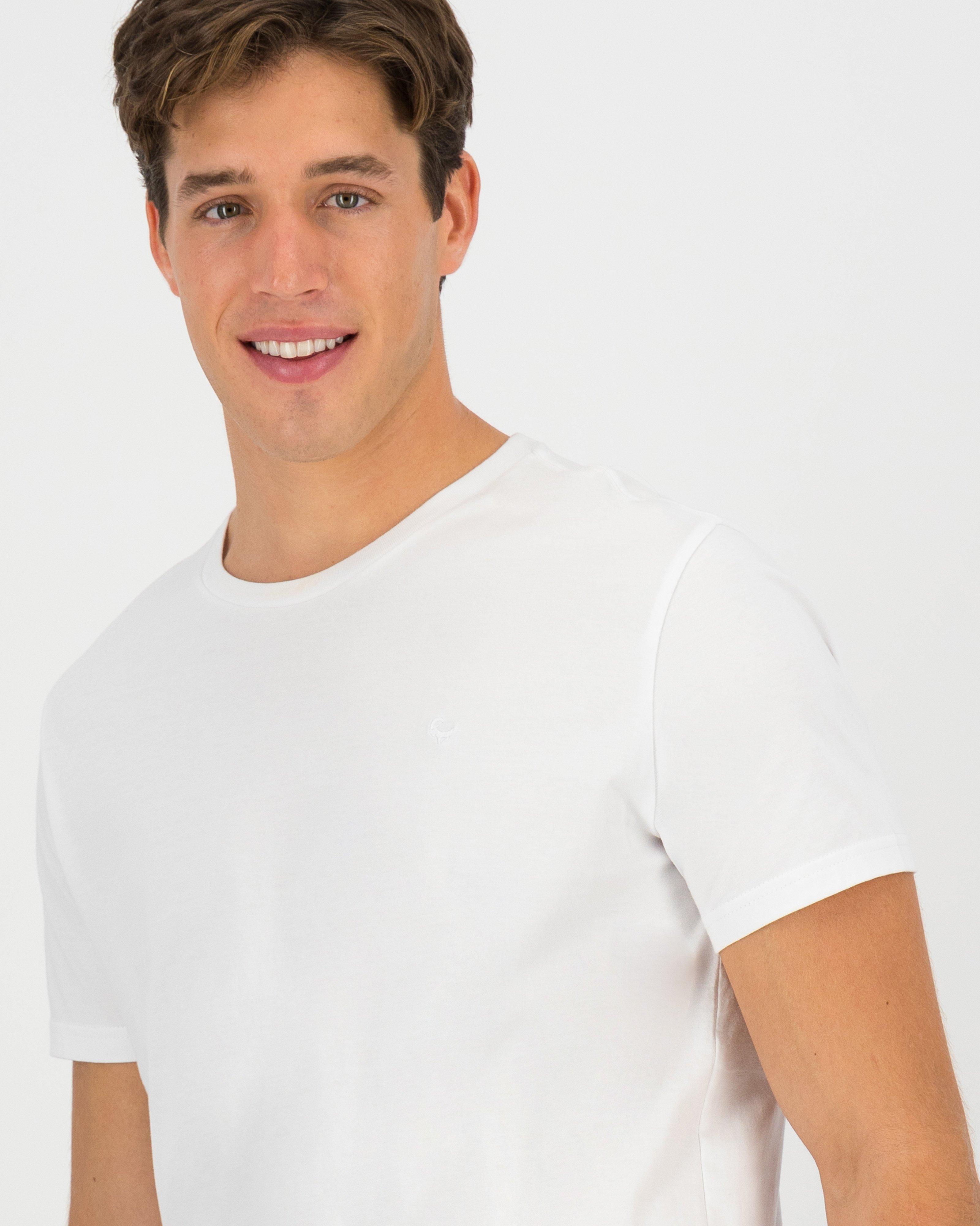 Men's Neil Standard Fit T-Shirt -  White