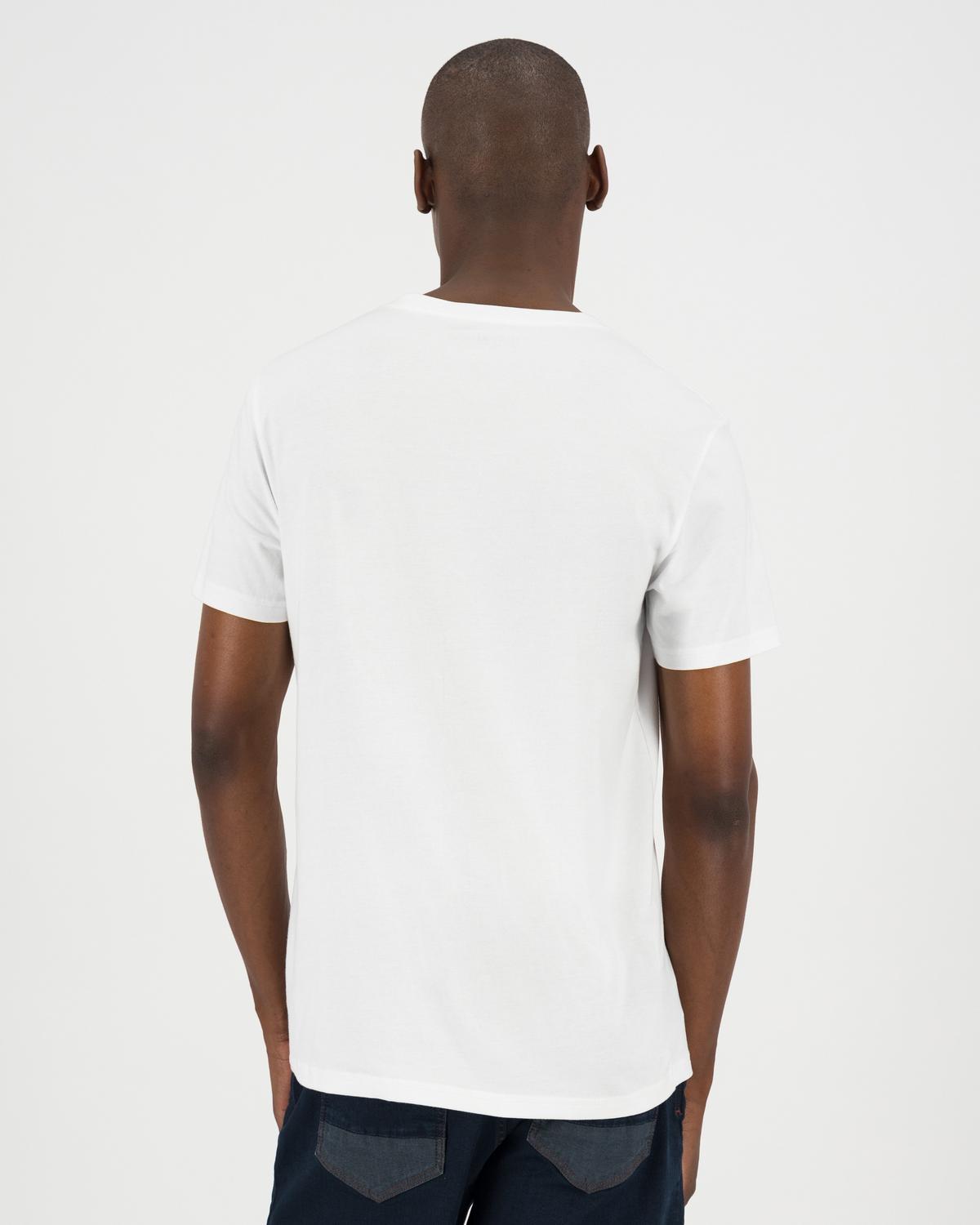 Men's Nico Standard Fit T-Shirt -  White