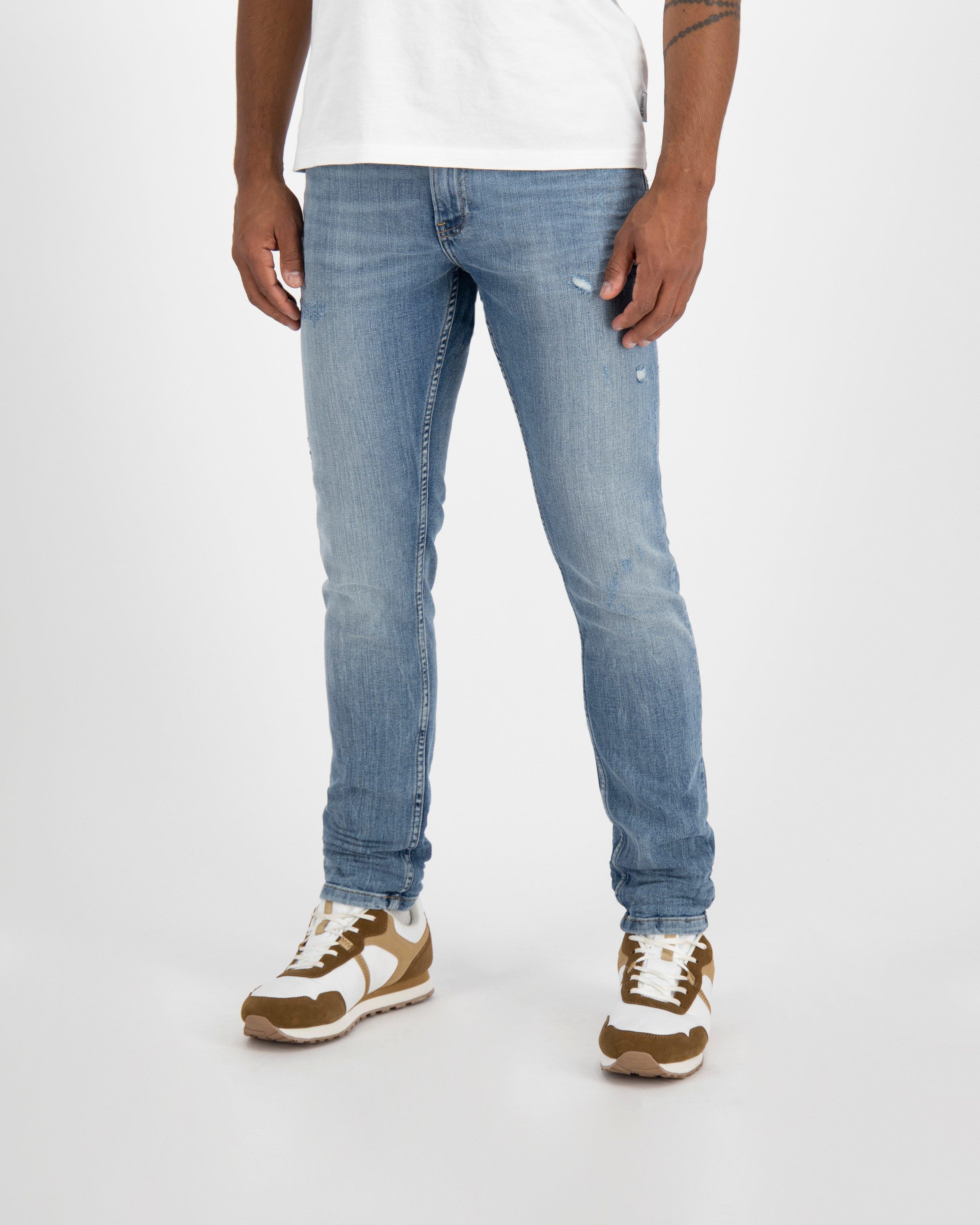  Men's Nash Tapered Denim  -  Light Blue