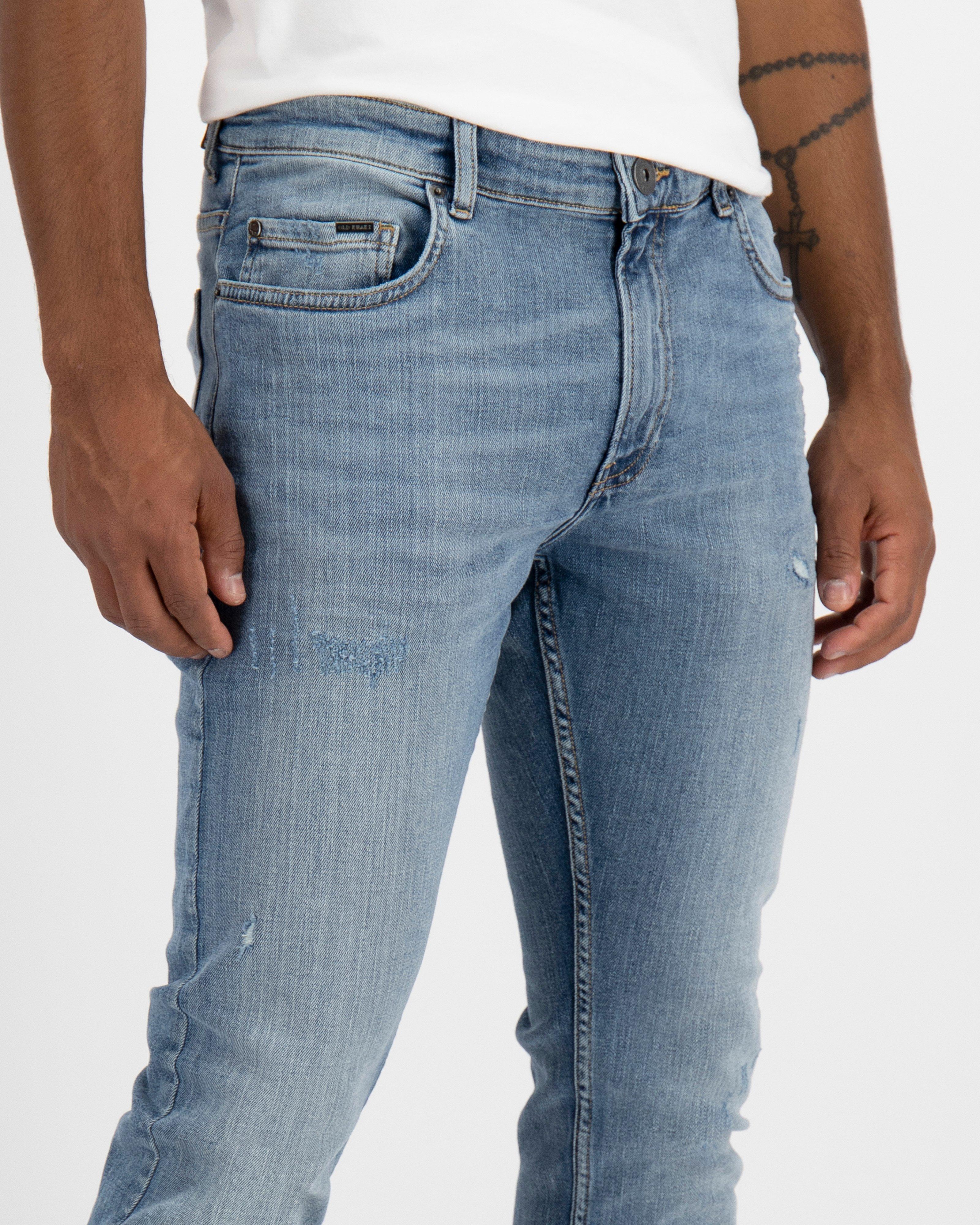  Men's Nash Tapered Denim  -  Light Blue