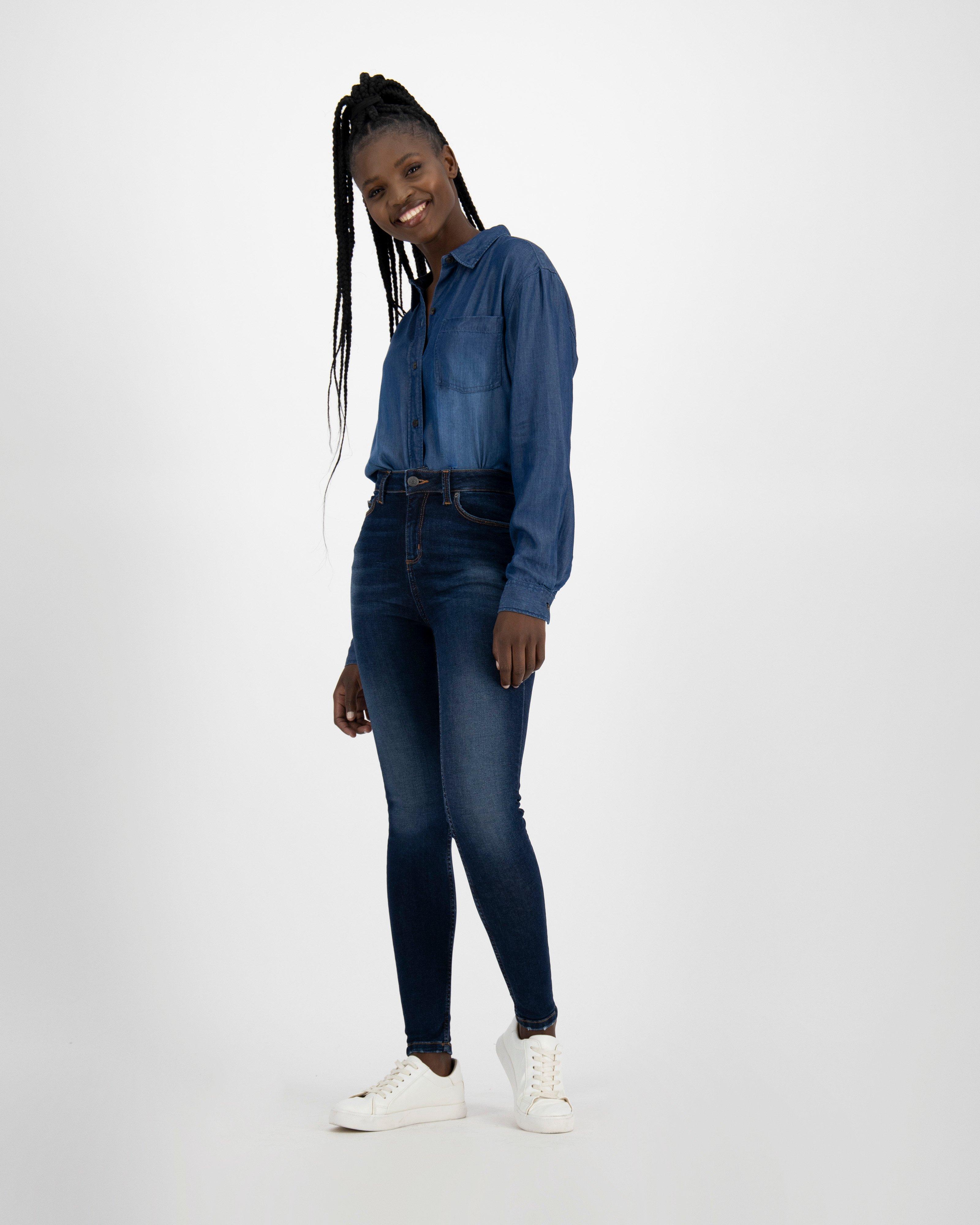 Women's Poppi Skinny Denim -  Blue