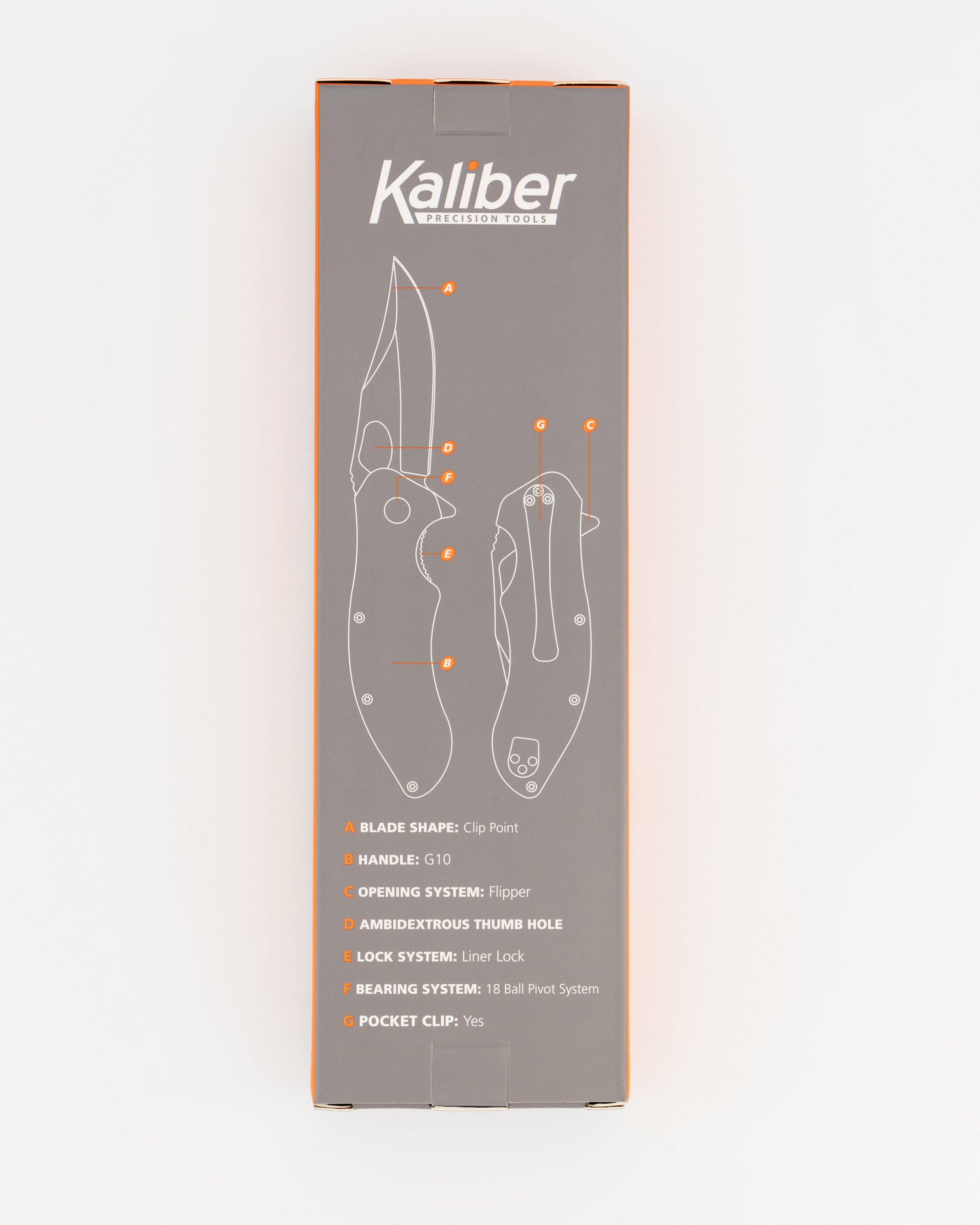 Kaliber Raptor Folding Knife -  Black