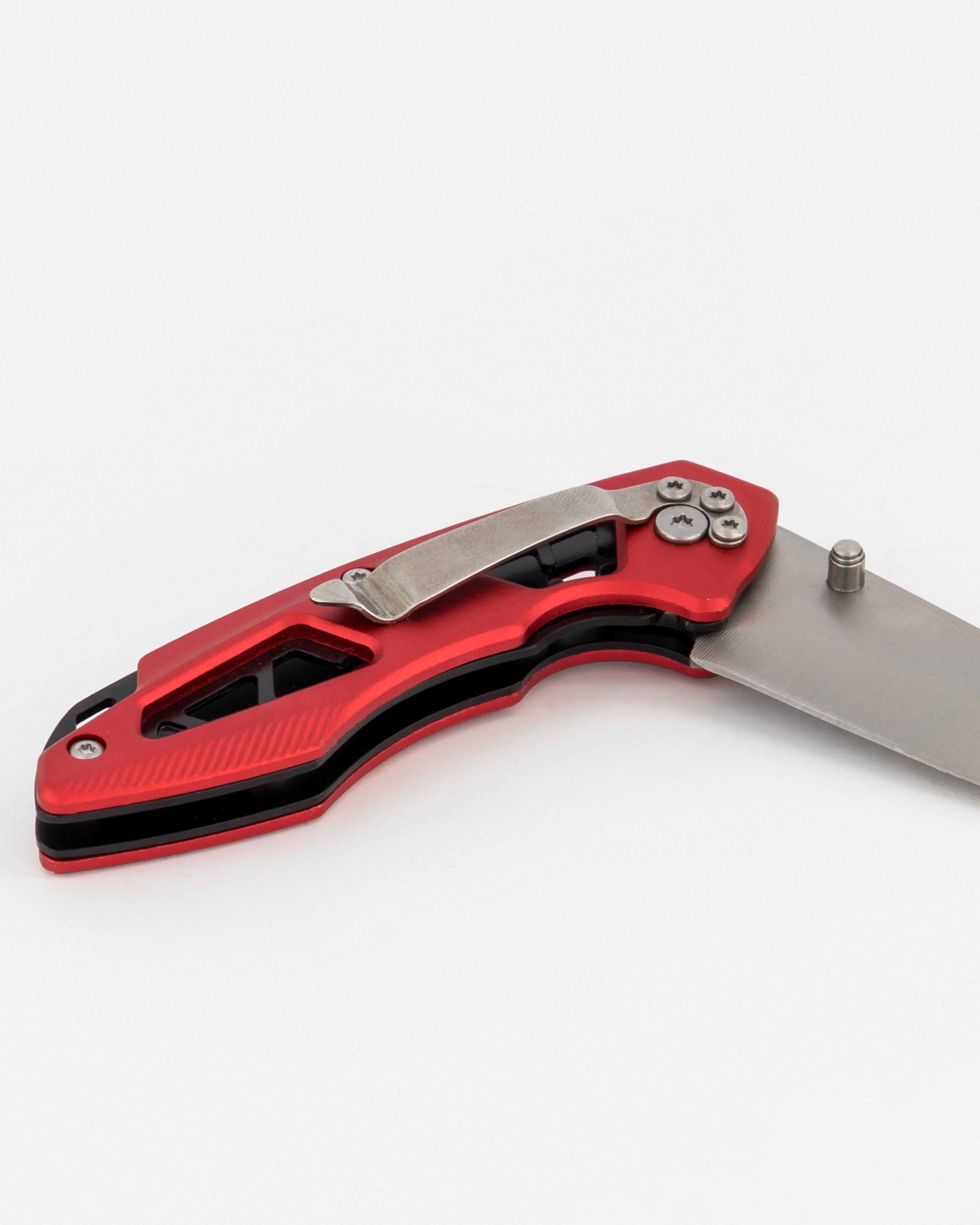 Cape Union Multi-Tool and Folding Knife Combo -  Red