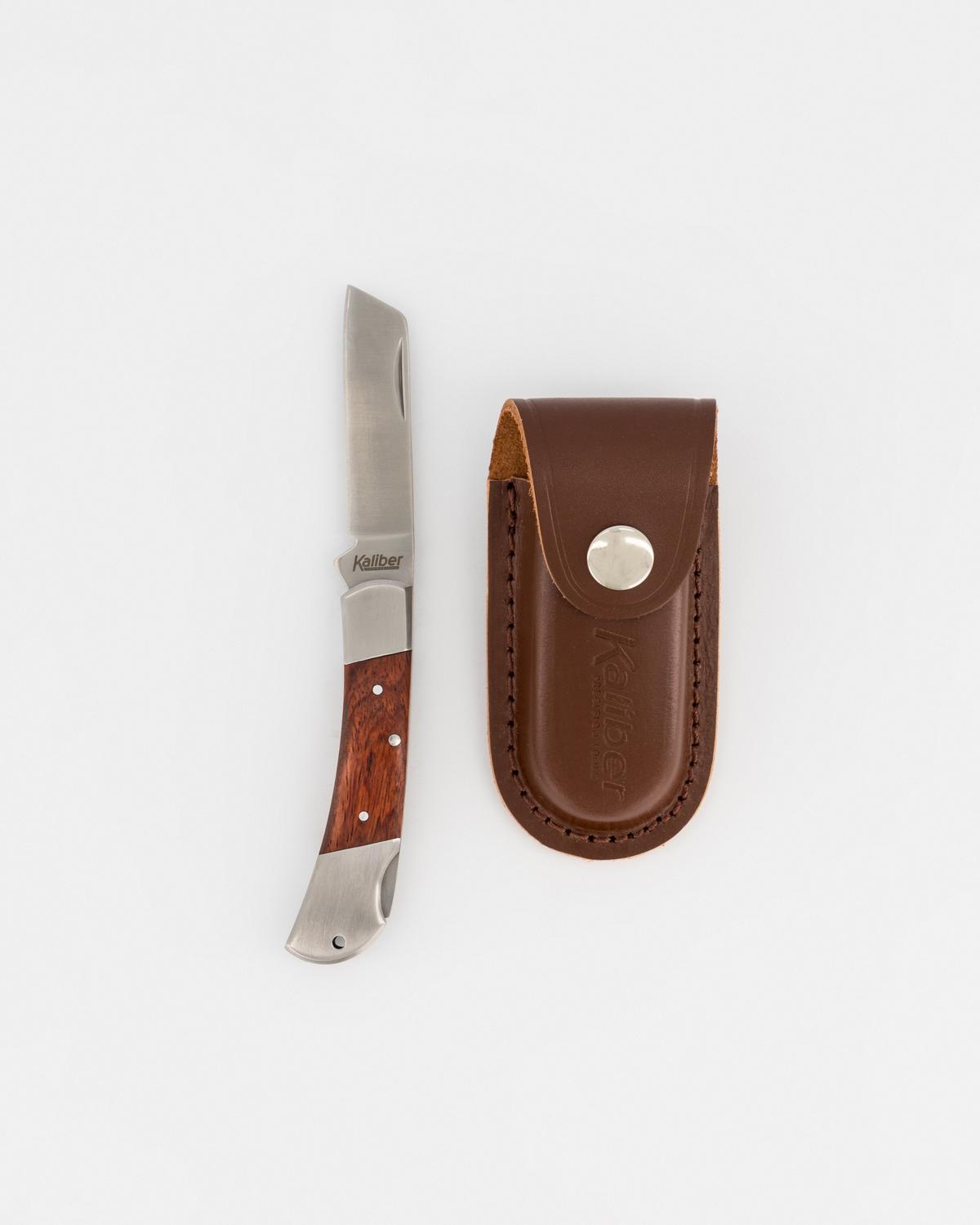 Kaliber Steenbok Folding Knife -  Brown