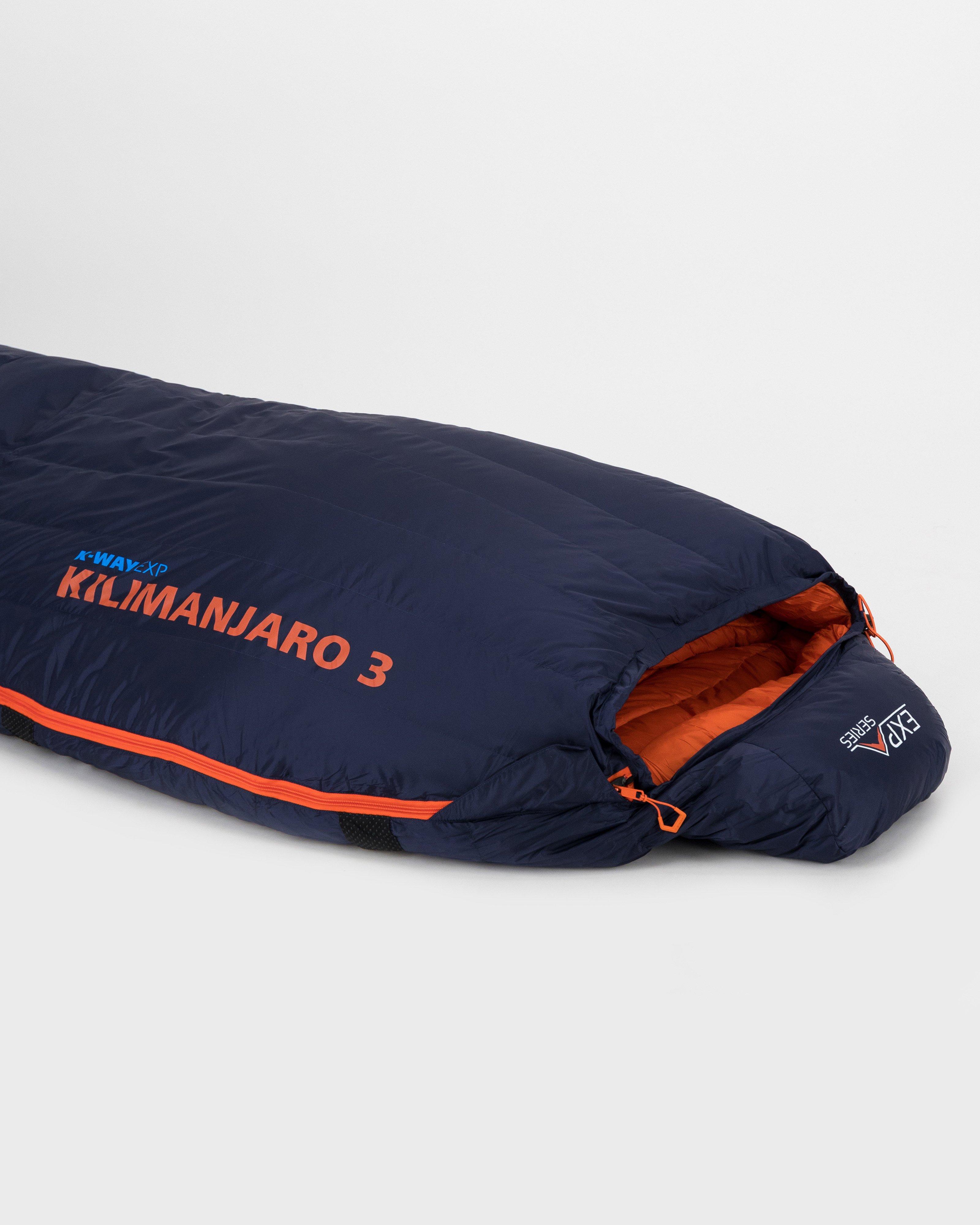 K-Way Kilimanjaro 3 Thermashift Sleeping Bag -  Navy