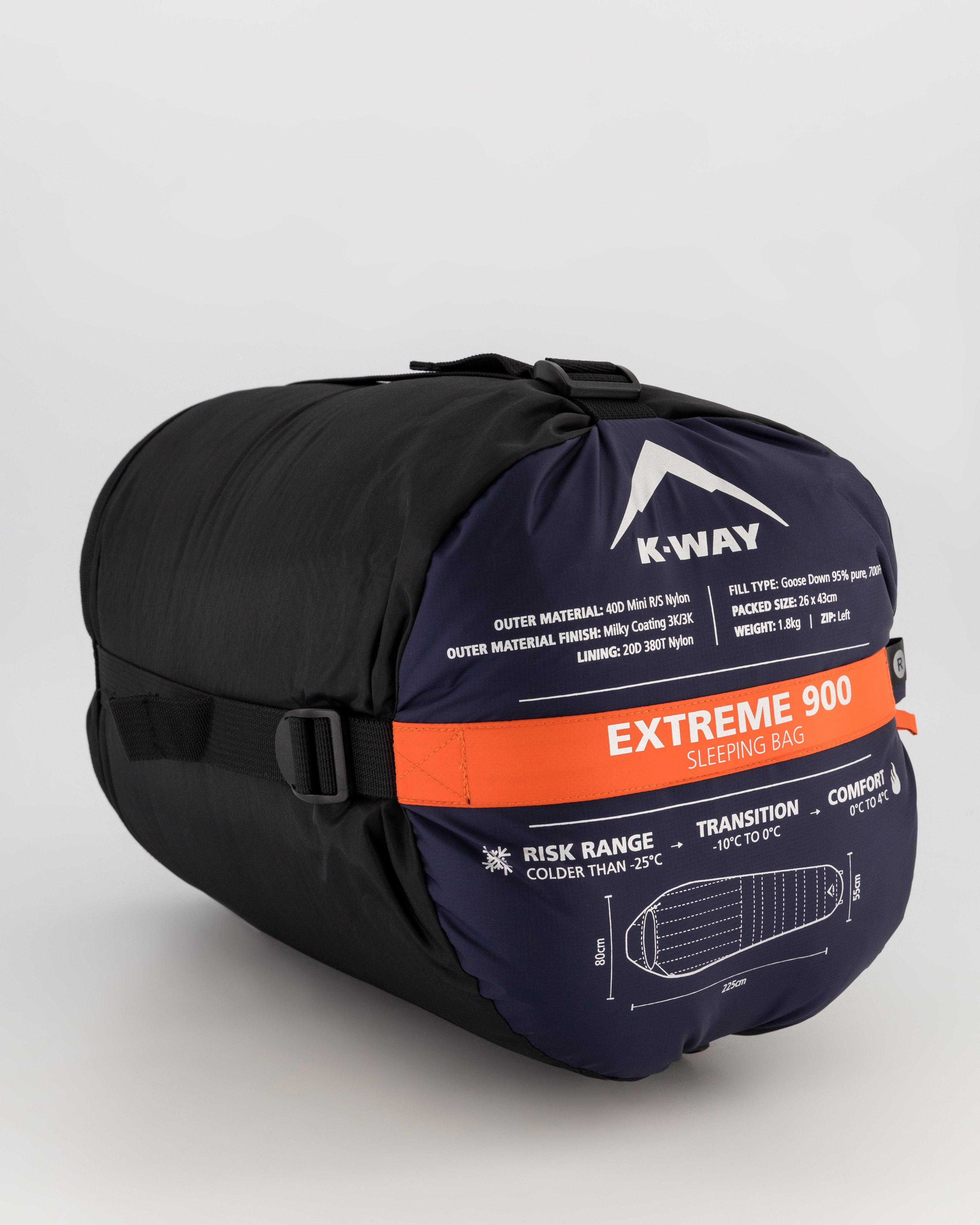 KWay Extreme2 900 Sleeping Bag Cape Union Mart