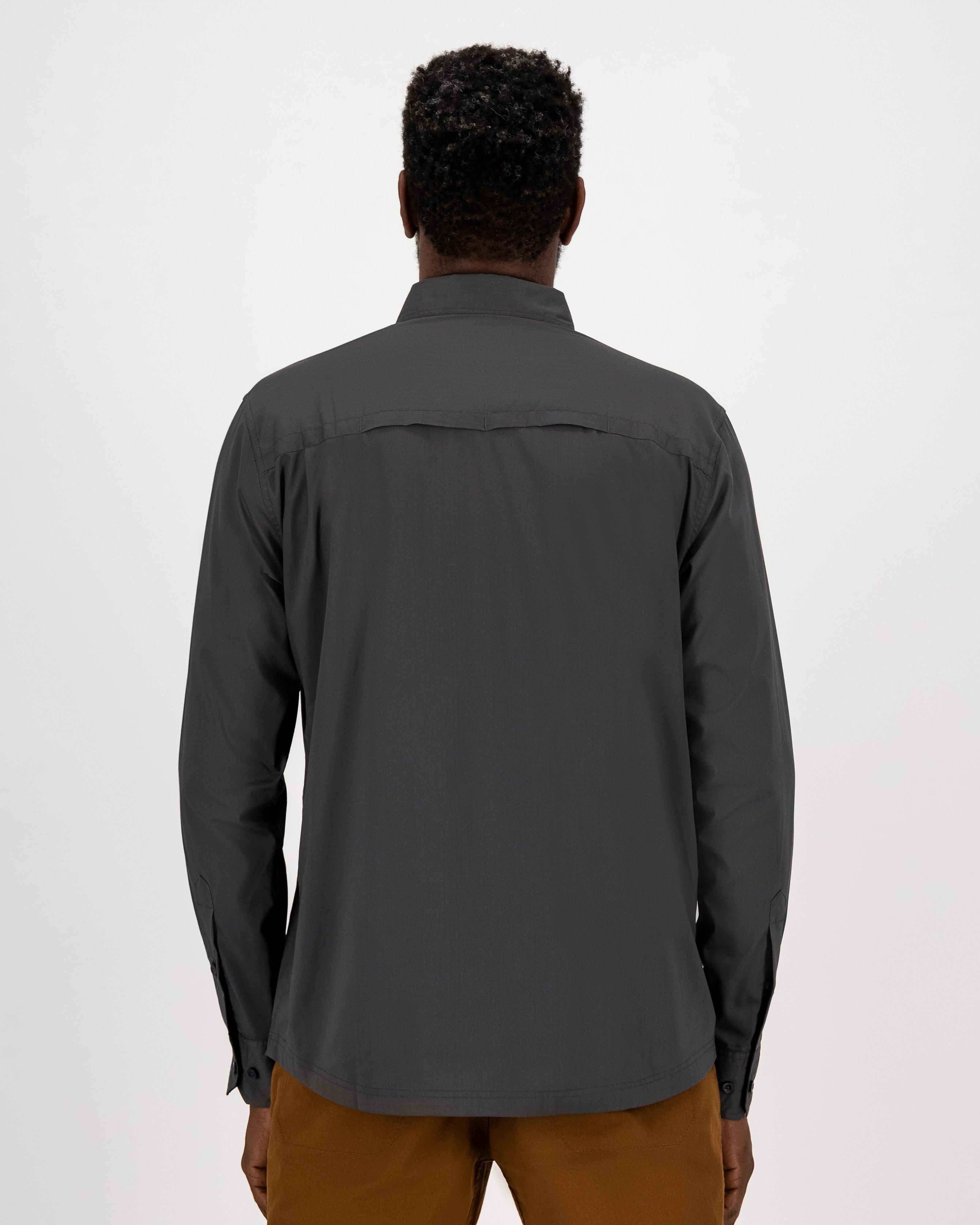 K-Way Elements Men’s Travel Shirt -  Graphite