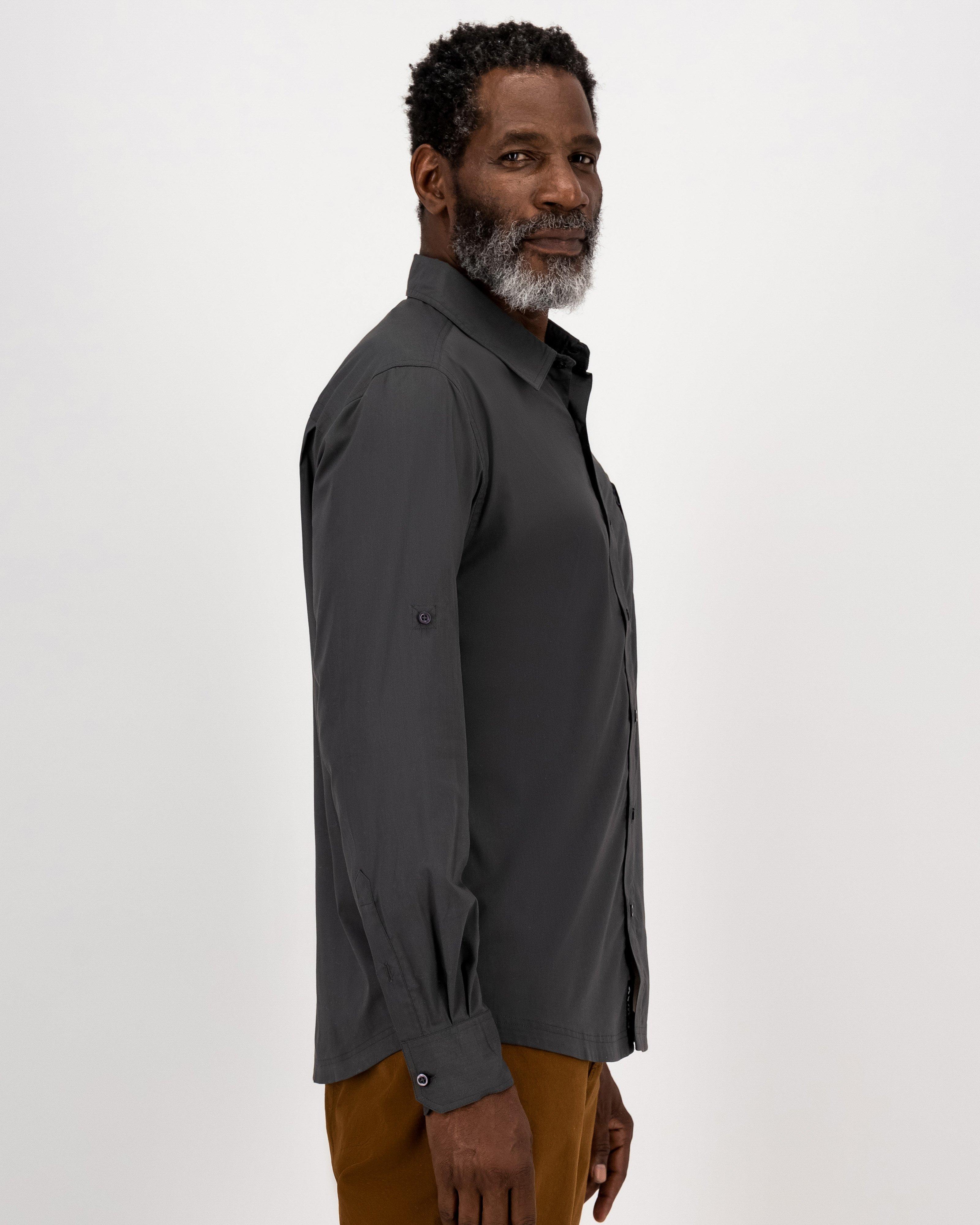 K-Way Elements Men’s Travel Shirt -  Graphite