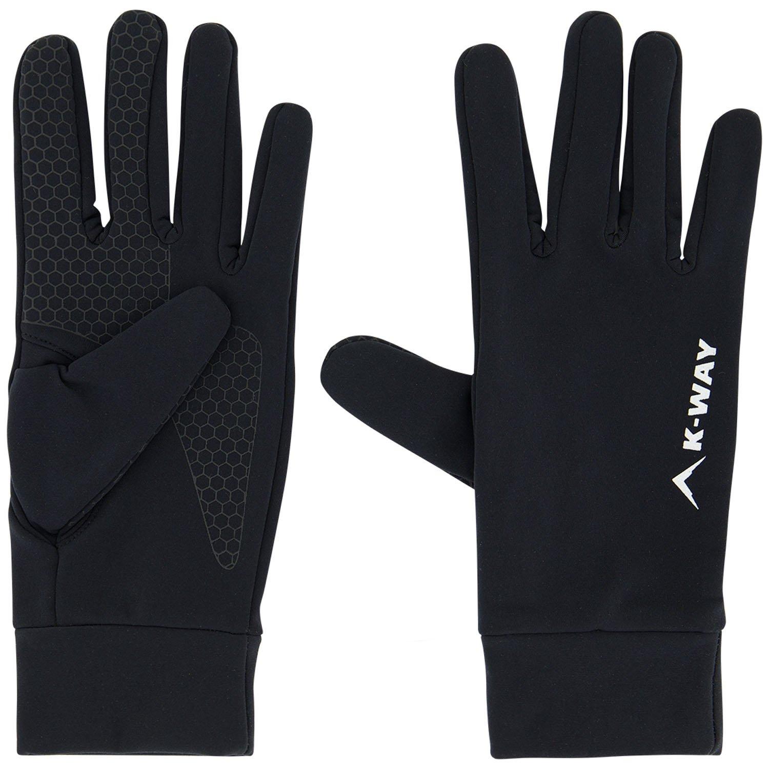 K-Way Bolt Touch Gloves -  Black