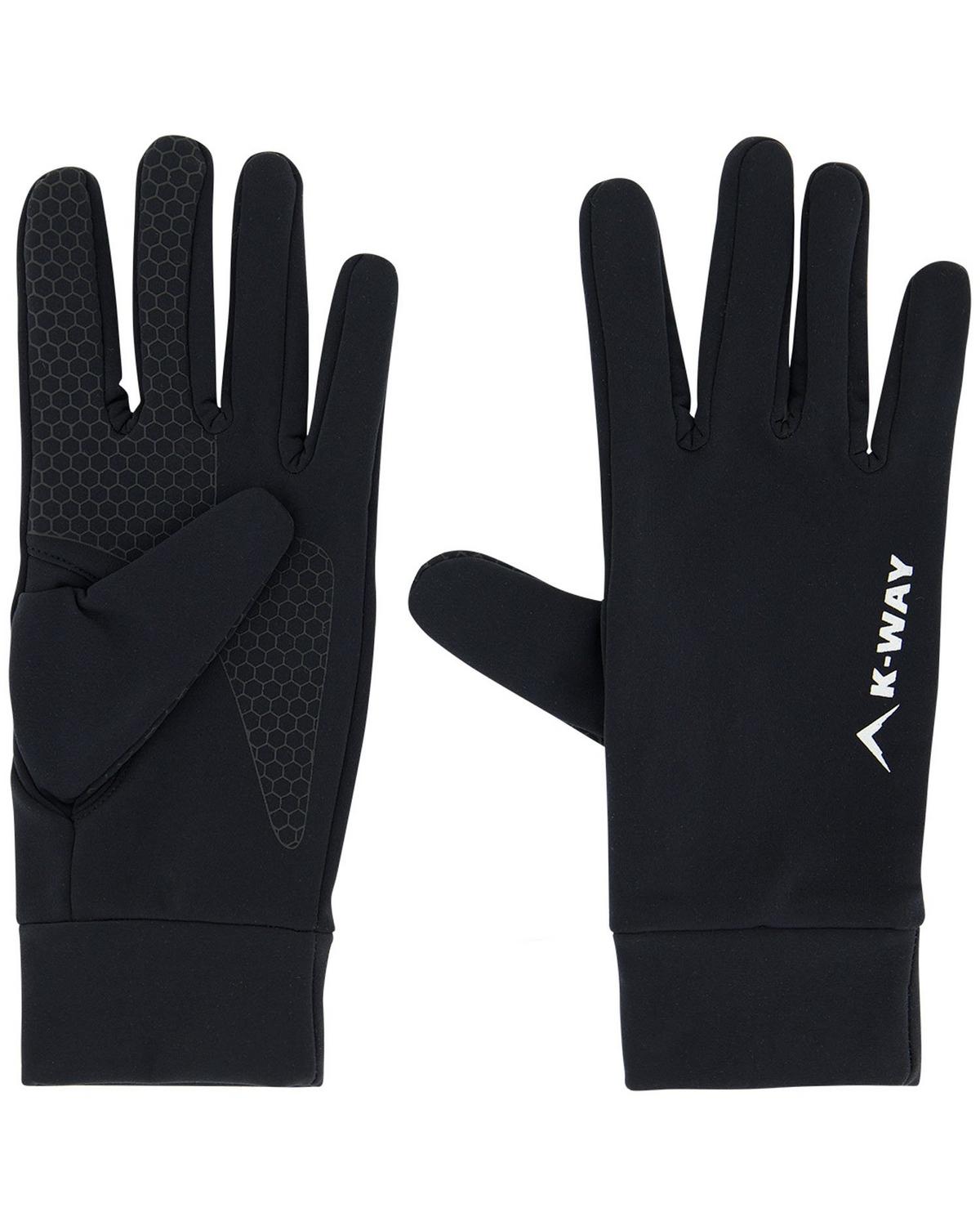K-Way Bolt Touch Gloves -  Black