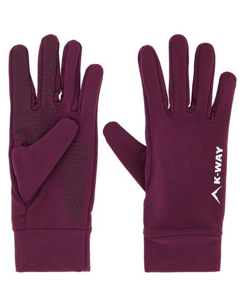 K-Way Bolt Touch Glove -  plum