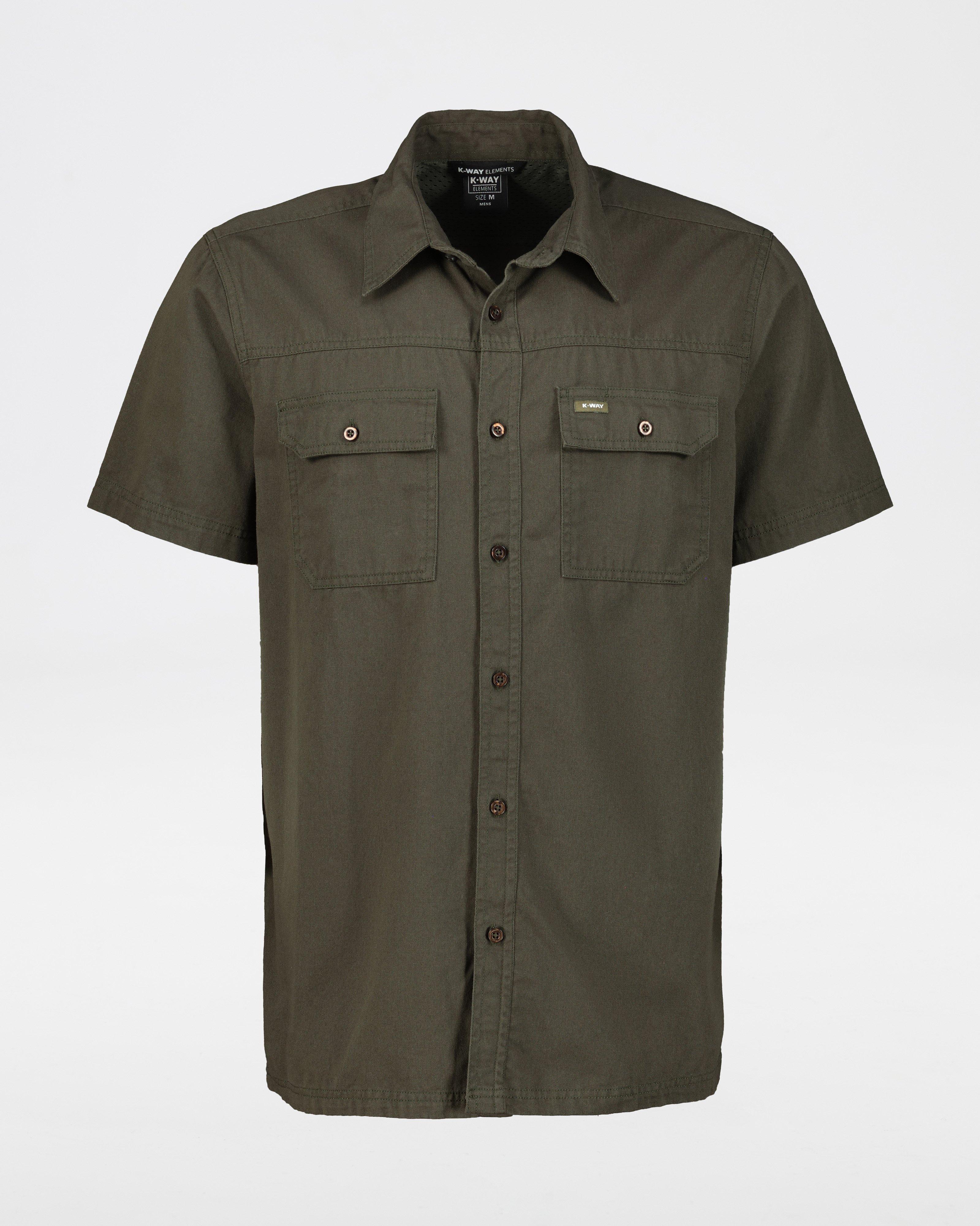 Safari Shirt - Dark Olive