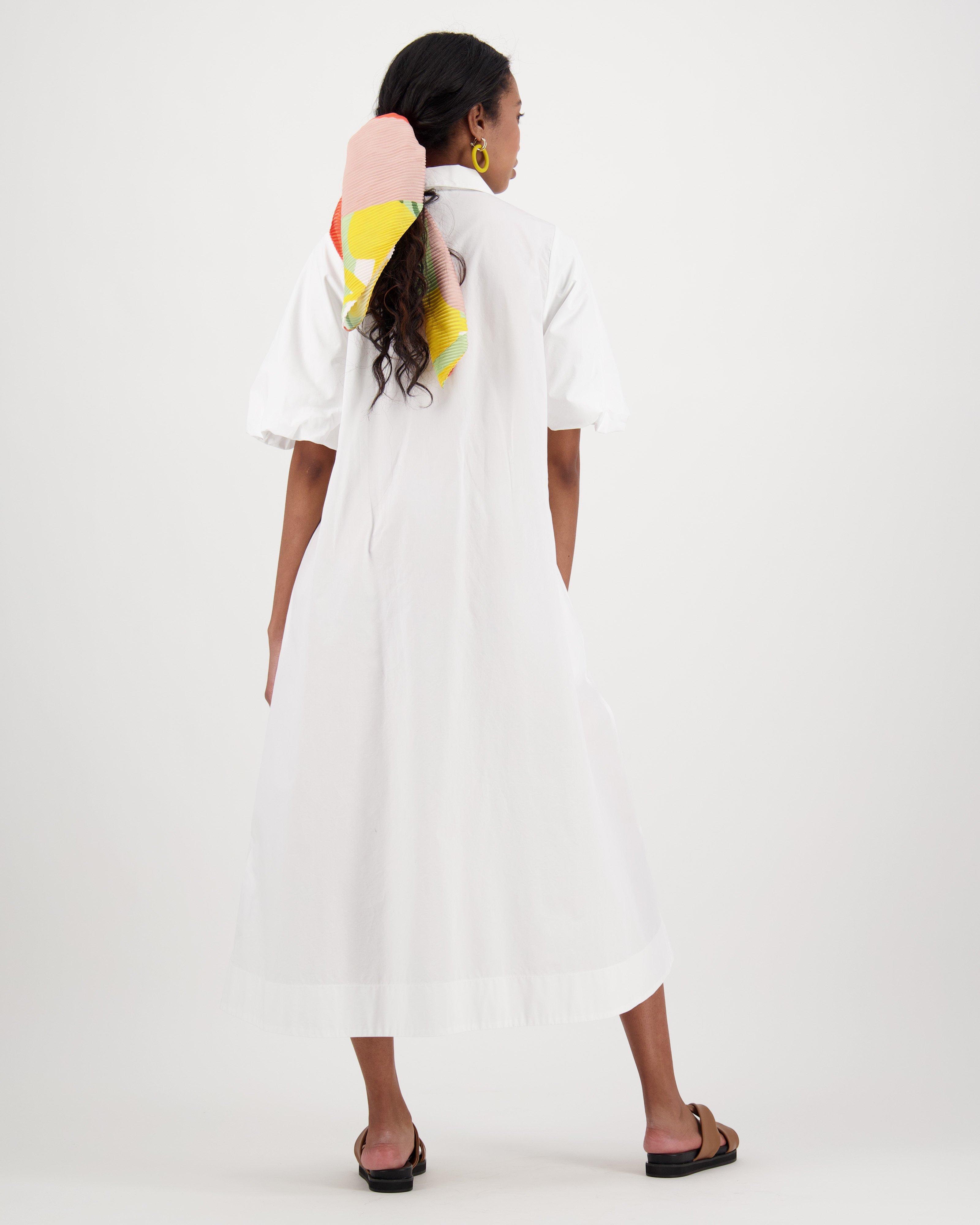 Poetry Jude Button-Down Dress -  white