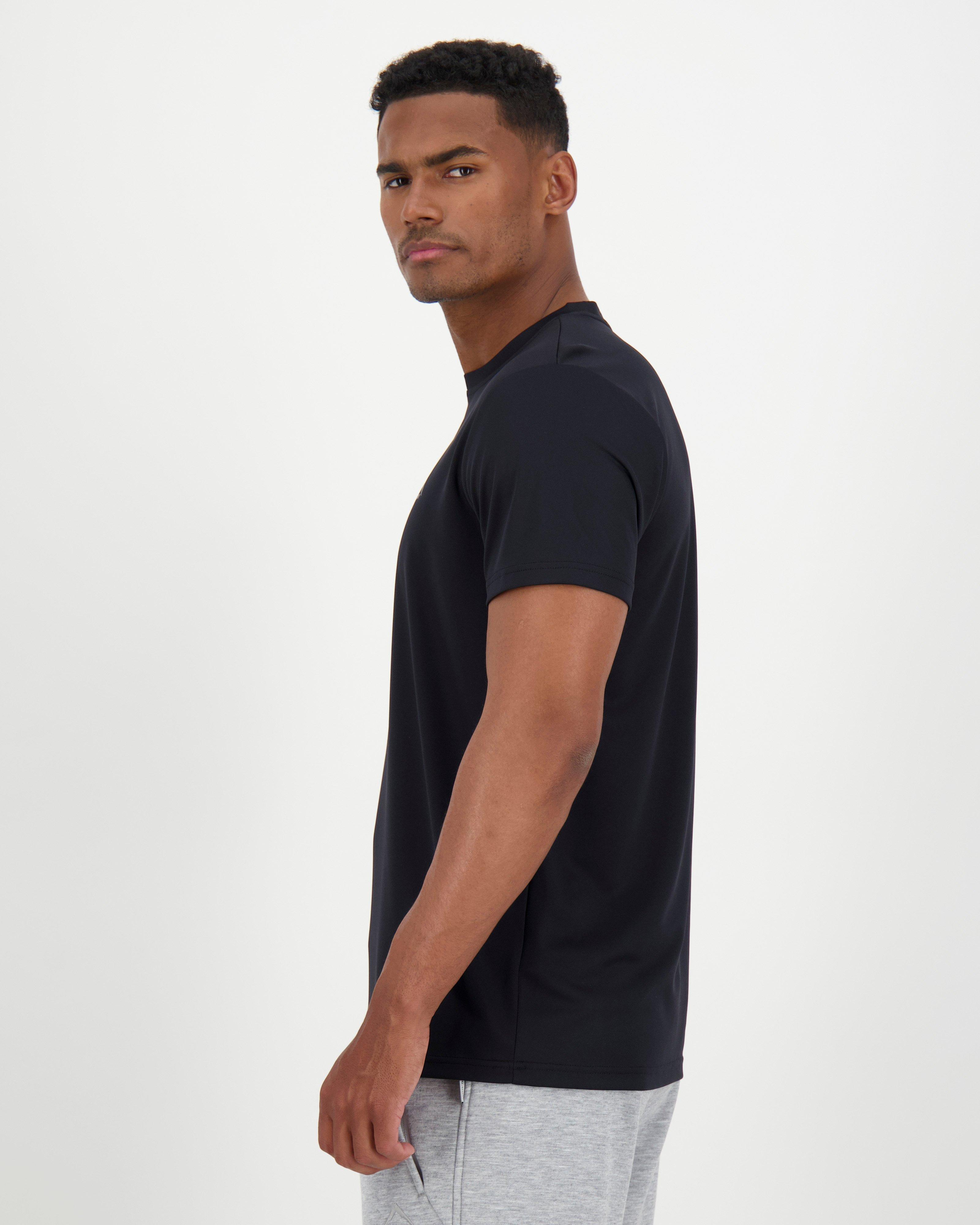 K-Way Pulse Men’s Basic Trail T-Shirt -  Black