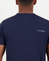 K-Way Men’s Basic Trail T-Shirt -  navy