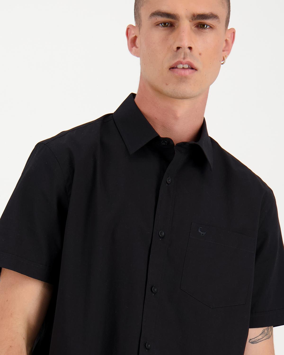 Old Khaki Men’s Ali Regular Fit Shirt -  Black