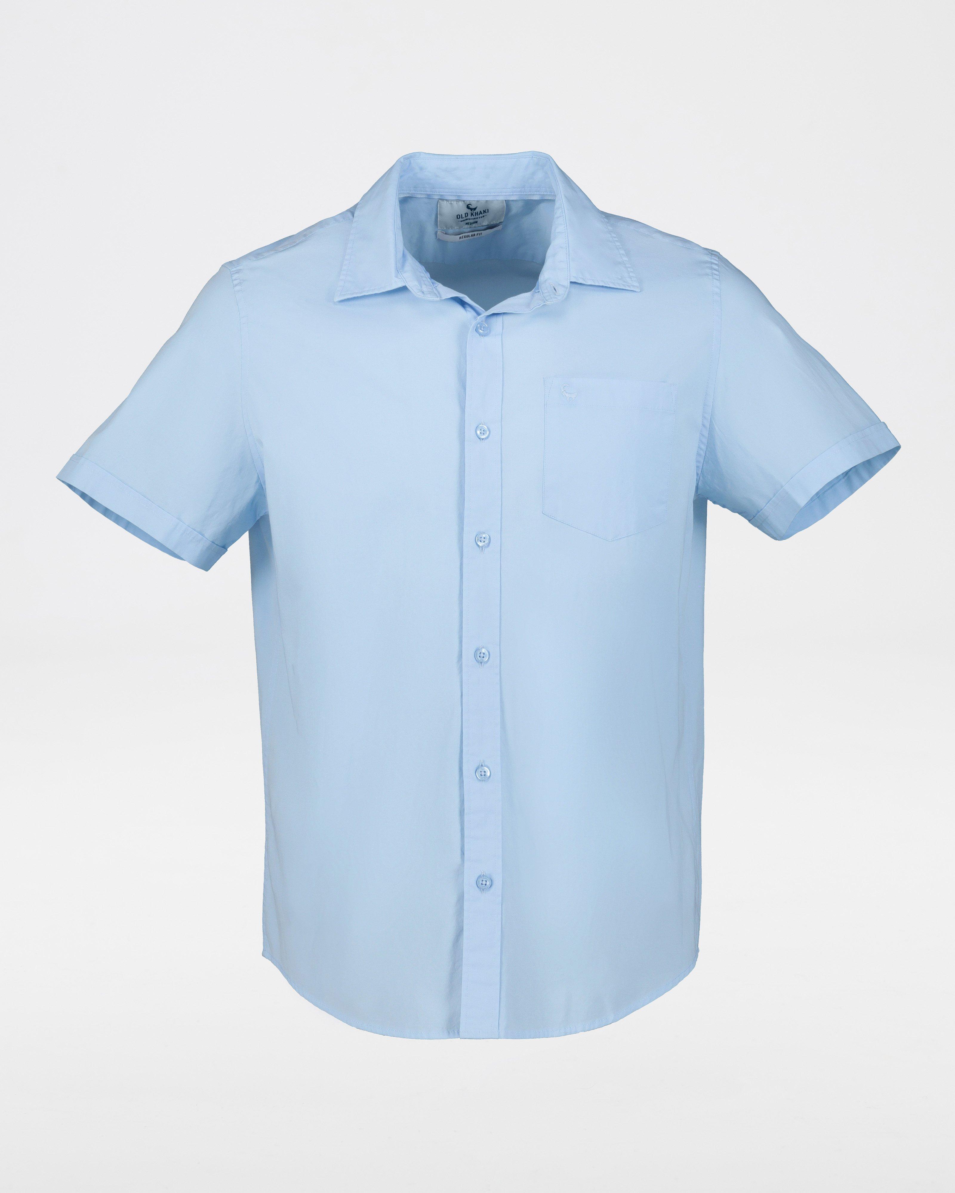 Old Khaki Men’s Ali Regular Fit Shirt -  Light Blue