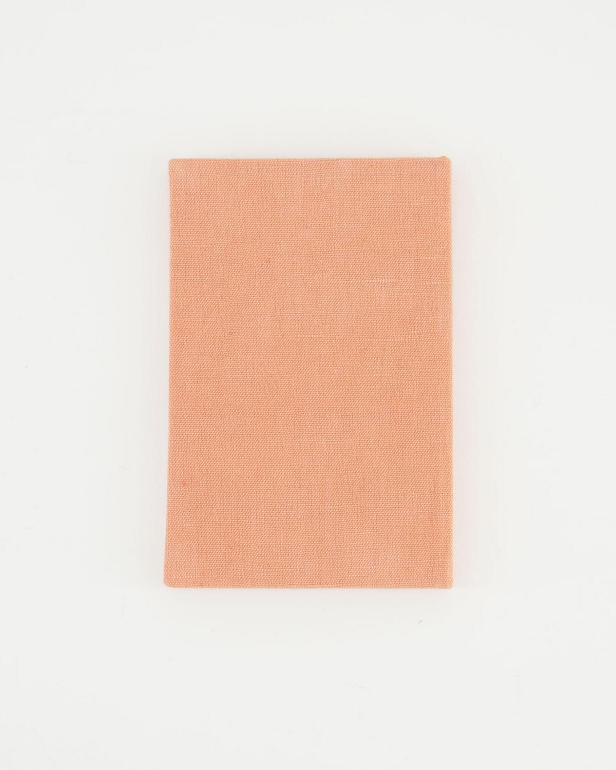 Linen Notebook -  Pink