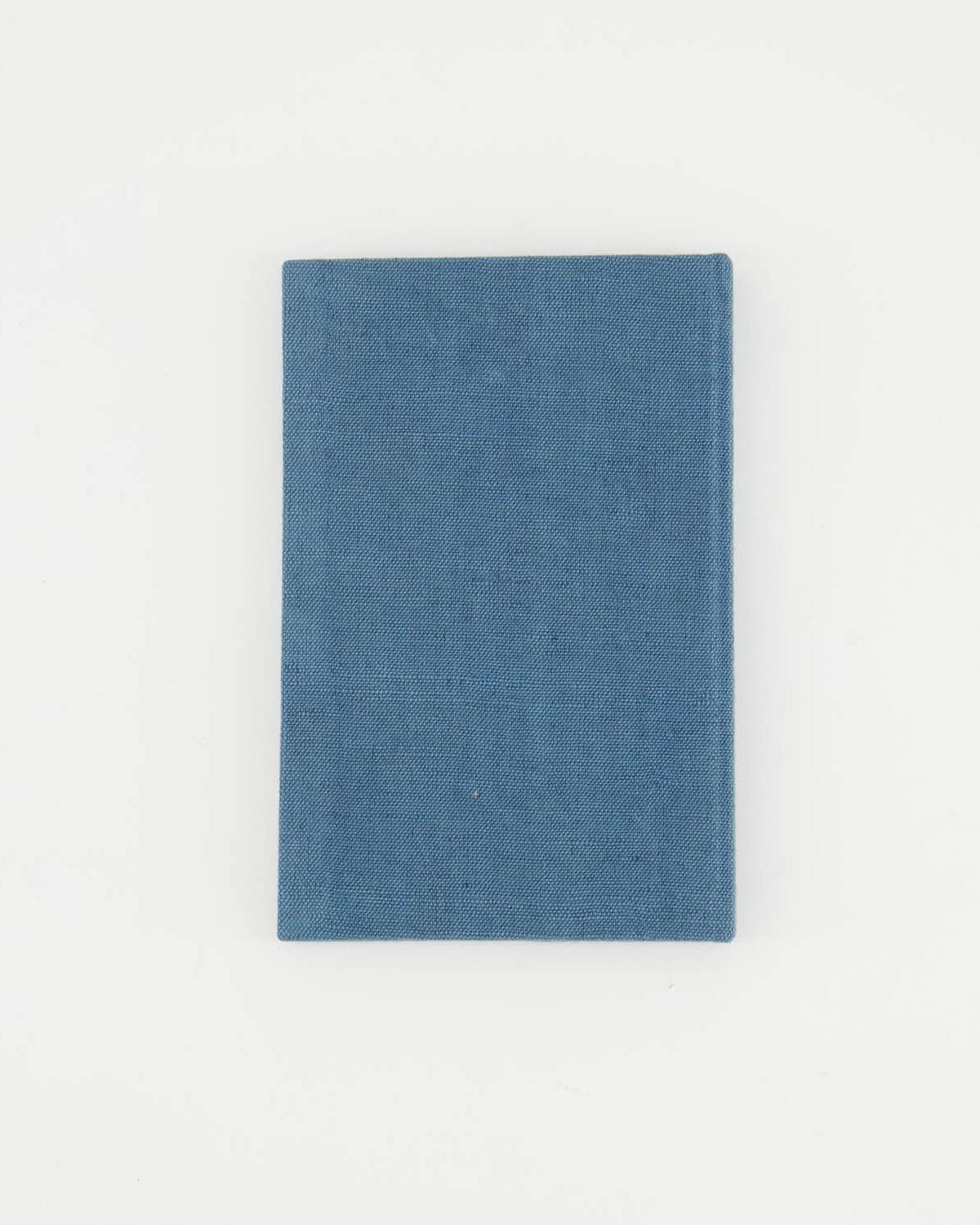 Linen Notebook -  Navy