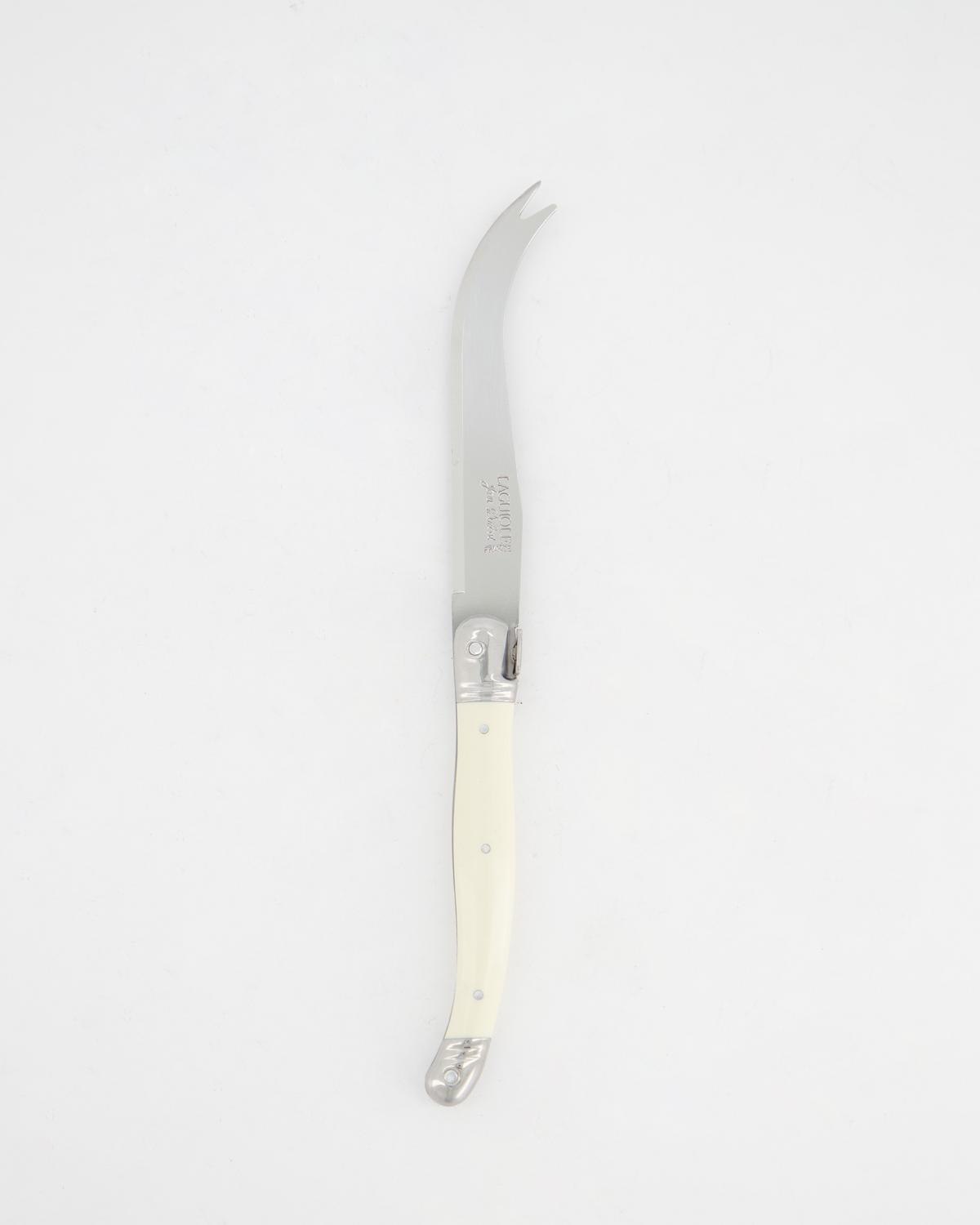 Laguiole Single Cheese Knife -  Bone