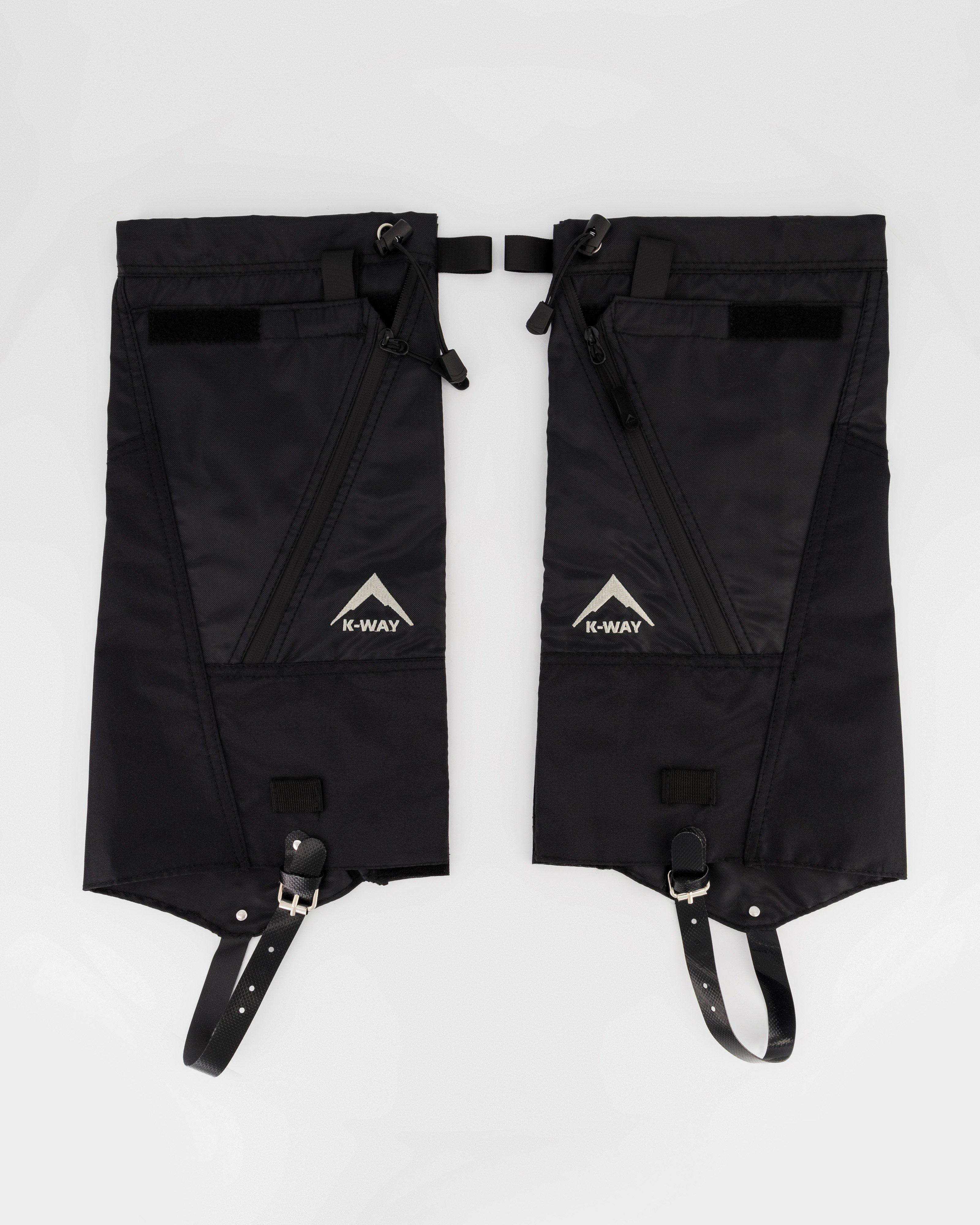 K-Way Mountain Gaiters – Large -  Black