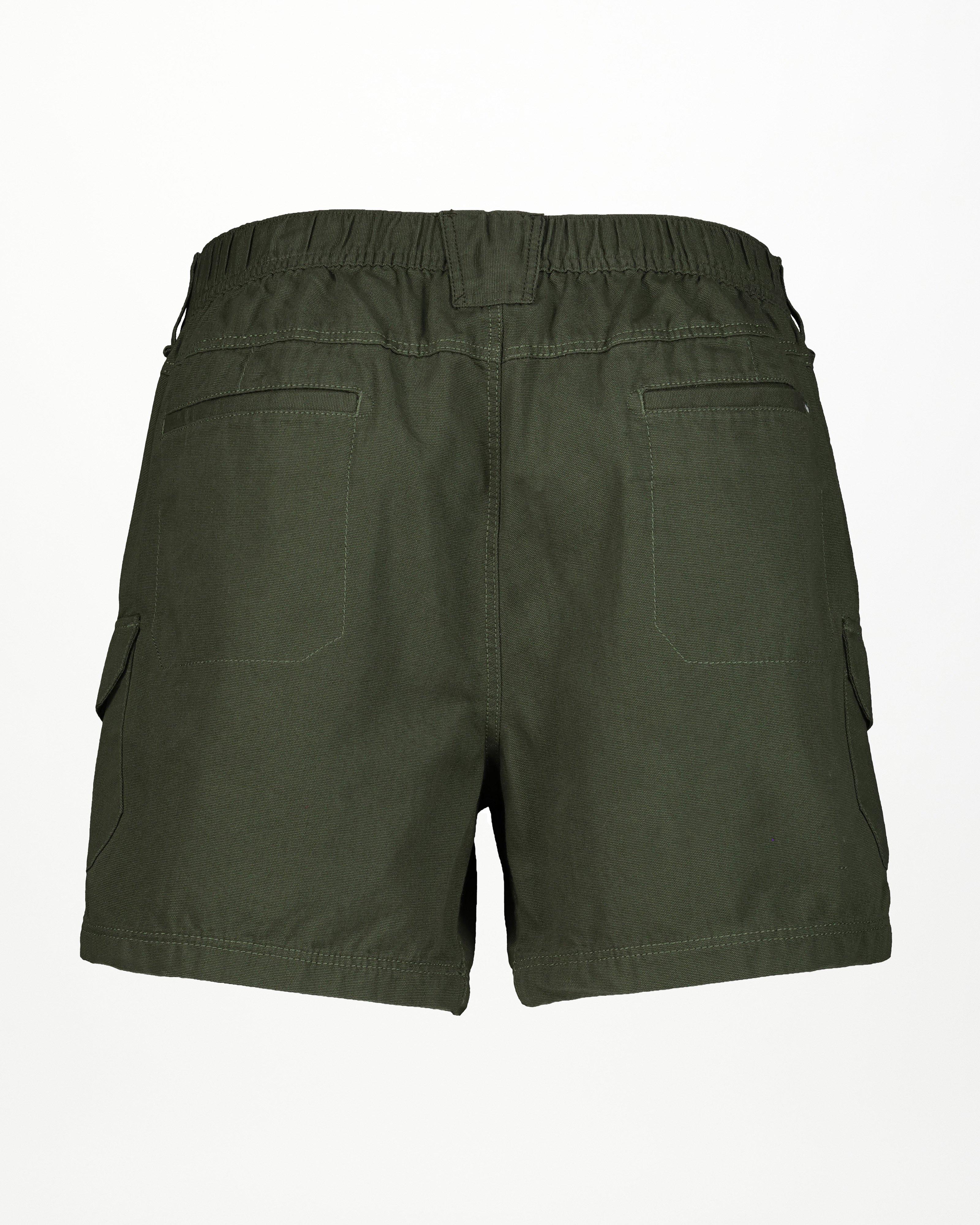 K-Way Elements Men’s Safari Shorts Extended Sizes -  Dark Olive