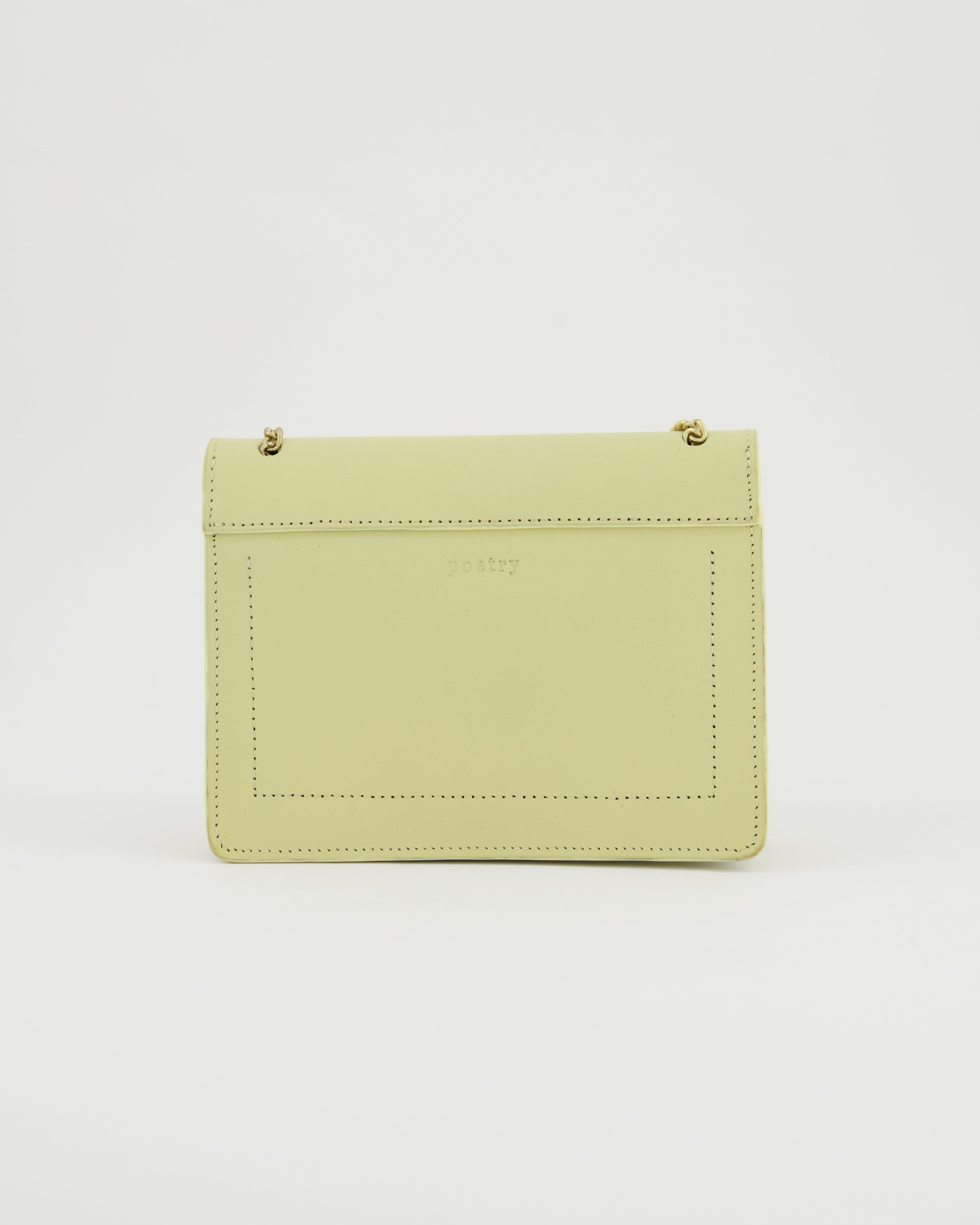 Veera Small Flap Cross-Body -  Lemon