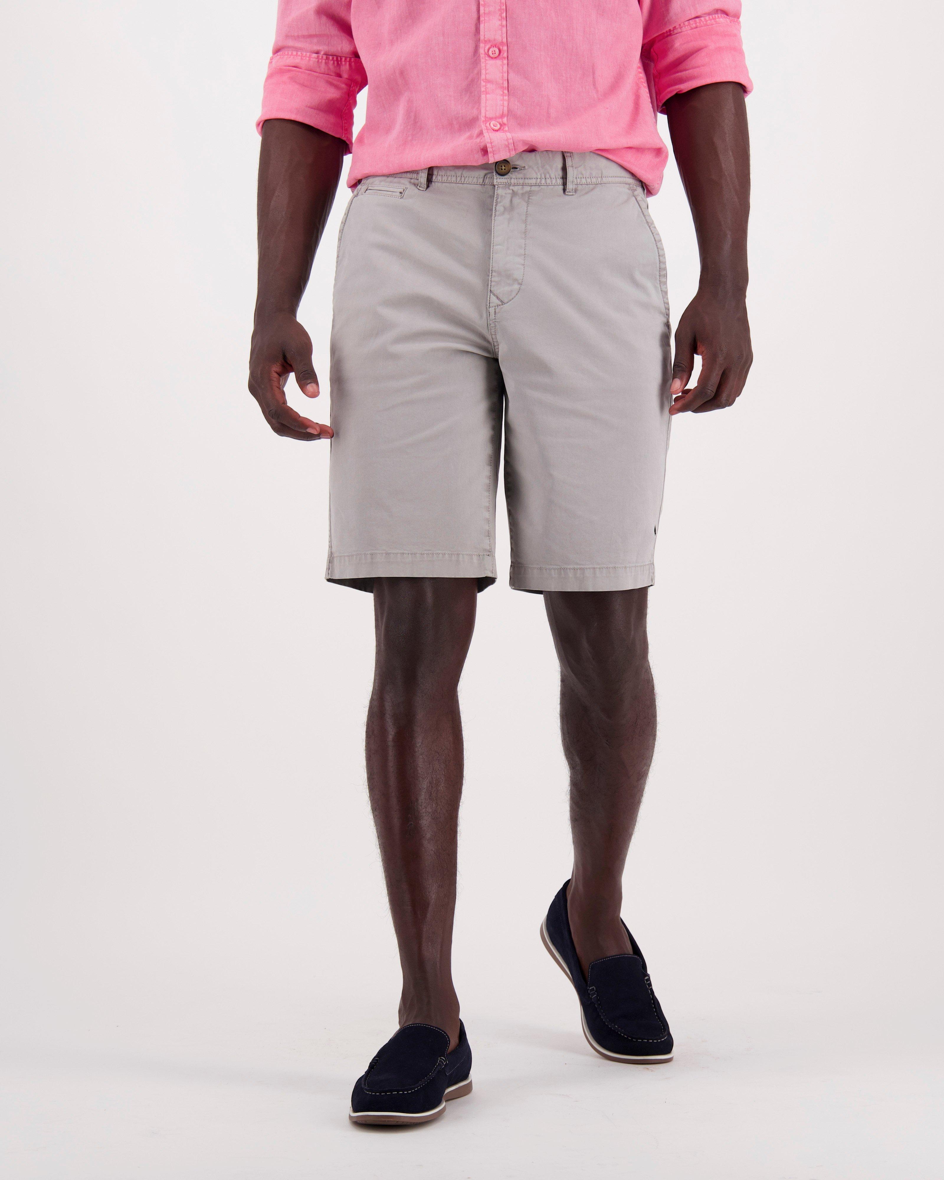 Men’s Harvey Shorts  -  Light Grey